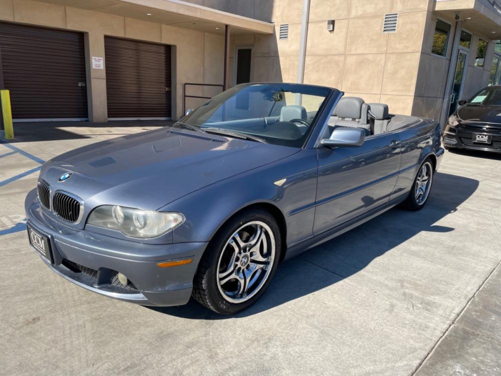 2005 BLUE BMW 3-Series 325Cic (WBABW33425P) with an L6, 2.5L; DOHC 24V engine, AUTOMATIC transmission, located at 30 S. Berkeley Avenue, Pasadena, CA, 91107, (626) 248-7567, 34.145447, -118.109398 - Photo #21