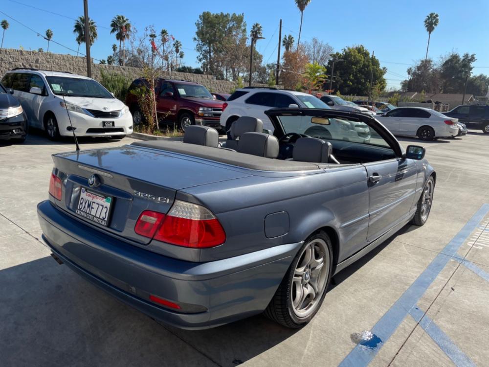 2005 BLUE BMW 3-Series 325Cic (WBABW33425P) with an L6, 2.5L; DOHC 24V engine, AUTOMATIC transmission, located at 30 S. Berkeley Avenue, Pasadena, CA, 91107, (626) 248-7567, 34.145447, -118.109398 - Photo #22