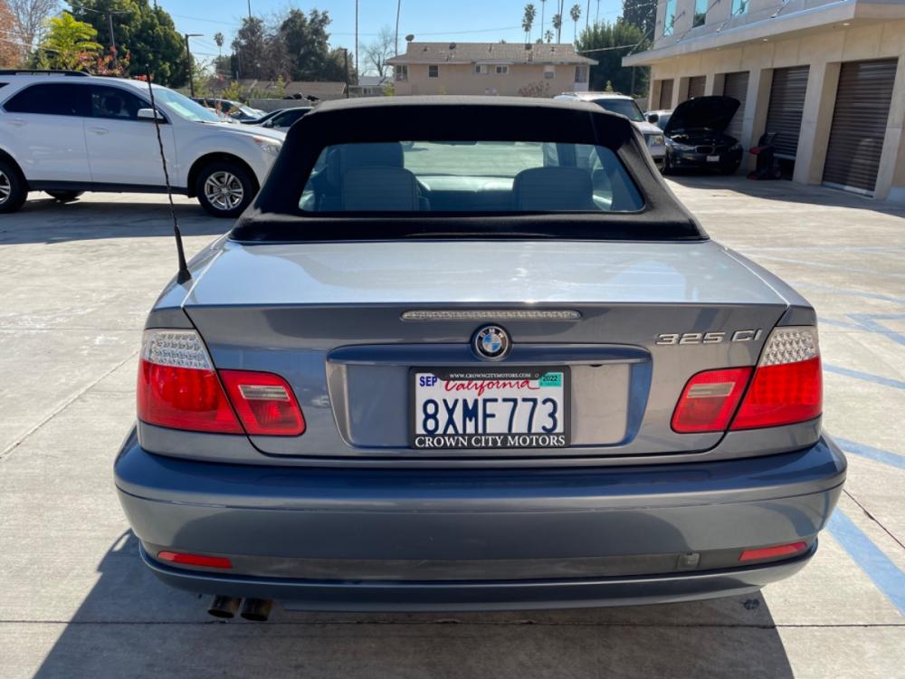 2005 BLUE BMW 3-Series 325Cic (WBABW33425P) with an L6, 2.5L; DOHC 24V engine, AUTOMATIC transmission, located at 30 S. Berkeley Avenue, Pasadena, CA, 91107, (626) 248-7567, 34.145447, -118.109398 - New Top! Low Miles! New tires! This 2005 BMW 3 series 325Cic Convertible looks and drives well. Bad Credit? We can help! We are the bank. All our cars are thoroughly inspected and reconditioned by our technicians. FREE CARFAX report. Stop by or call to speak with our friendly staff. Whether you have - Photo #2
