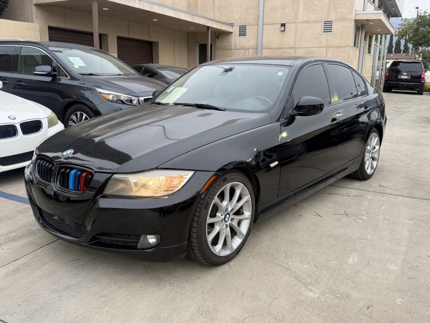 2011 Black /Black BMW 3-Series 328i Sedan 4D (WBAPH5G51BN) with an 6-Cyl, SULEV, 3.0L engine, Automatic, 6-Spd w/Overdrive transmission, located at 30 S. Berkeley Avenue, Pasadena, CA, 91107, (626) 248-7567, 34.145447, -118.109398 - 2011 BMW 328i Sedan – Pasadena Buy Here Pay Here | In-House Financing & Guaranteed Approval List Price: $6,795 | Dealer Document Fee: +$85.00 | Electronic Filing Fee: +$35.00 | Crown City Motors Price: $6,915 Drive today with bad credit, no credit, repossession, or bankruptcy at Crown City Mot- Photo#0