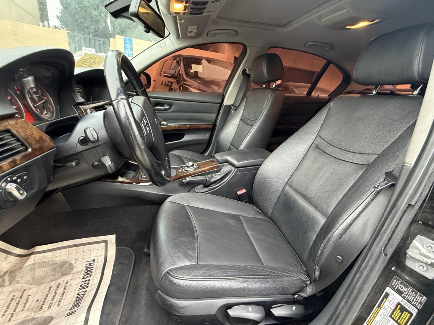 2011 Black /Black BMW 3-Series 328i Sedan 4D (WBAPH5G51BN) with an 6-Cyl, SULEV, 3.0L engine, Automatic, 6-Spd w/Overdrive transmission, located at 30 S. Berkeley Avenue, Pasadena, CA, 91107, (626) 248-7567, 34.145447, -118.109398 - 2011 BMW 328i Sedan – Pasadena Buy Here Pay Here | In-House Financing & Guaranteed Approval List Price: $6,795 | Dealer Document Fee: +$85.00 | Electronic Filing Fee: +$35.00 | Crown City Motors Price: $6,915 Drive today with bad credit, no credit, repossession, or bankruptcy at Crown City Mot- Photo#6