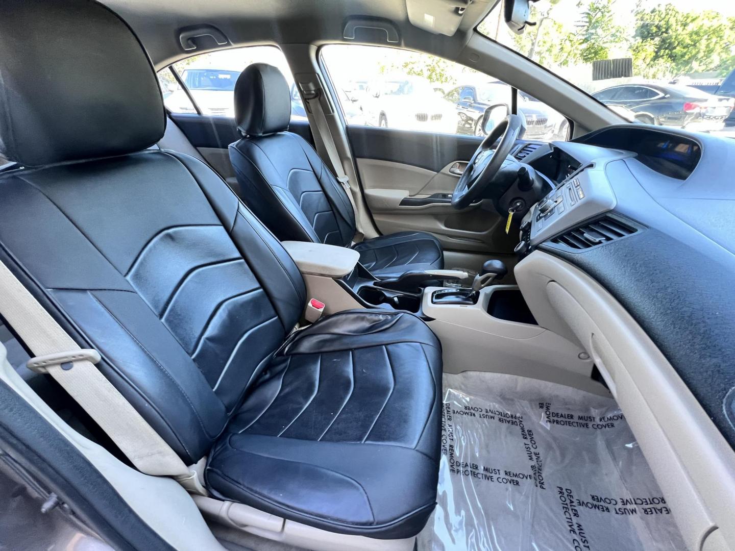 2012 Urban Titanium Metallic /Tan Honda Civic LX Sedan 5-Speed AT (19XFB2F59CE) with an 1.8L L4 SOHC 16V engine, 5-Speed Automatic transmission, located at 30 S. Berkeley Avenue, Pasadena, CA, 91107, (626) 248-7567, 34.145447, -118.109398 - 2012 Honda Civic – Reliable Sedan with Buy Here Pay Here Financing in Pasadena, CA If you’re searching for a dependable, fuel-efficient, and affordable car that also qualifies for Buy Here Pay Here financing in Pasadena, this 2012 Honda Civic is an excellent choice. Known for its long-lasting - Photo#11