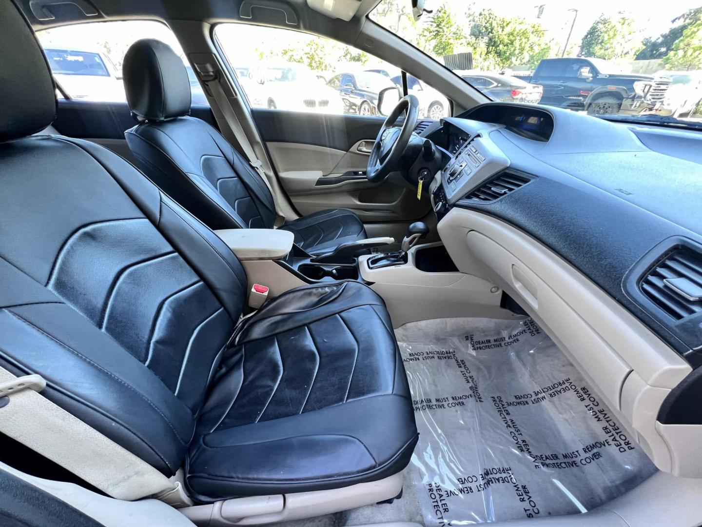 2012 Urban Titanium Metallic /Tan Honda Civic LX Sedan 5-Speed AT (19XFB2F59CE) with an 1.8L L4 SOHC 16V engine, 5-Speed Automatic transmission, located at 30 S. Berkeley Avenue, Pasadena, CA, 91107, (626) 248-7567, 34.145447, -118.109398 - 2012 Honda Civic – Reliable Sedan with Buy Here Pay Here Financing in Pasadena, CA If you’re searching for a dependable, fuel-efficient, and affordable car that also qualifies for Buy Here Pay Here financing in Pasadena, this 2012 Honda Civic is an excellent choice. Known for its long-lasting - Photo#12