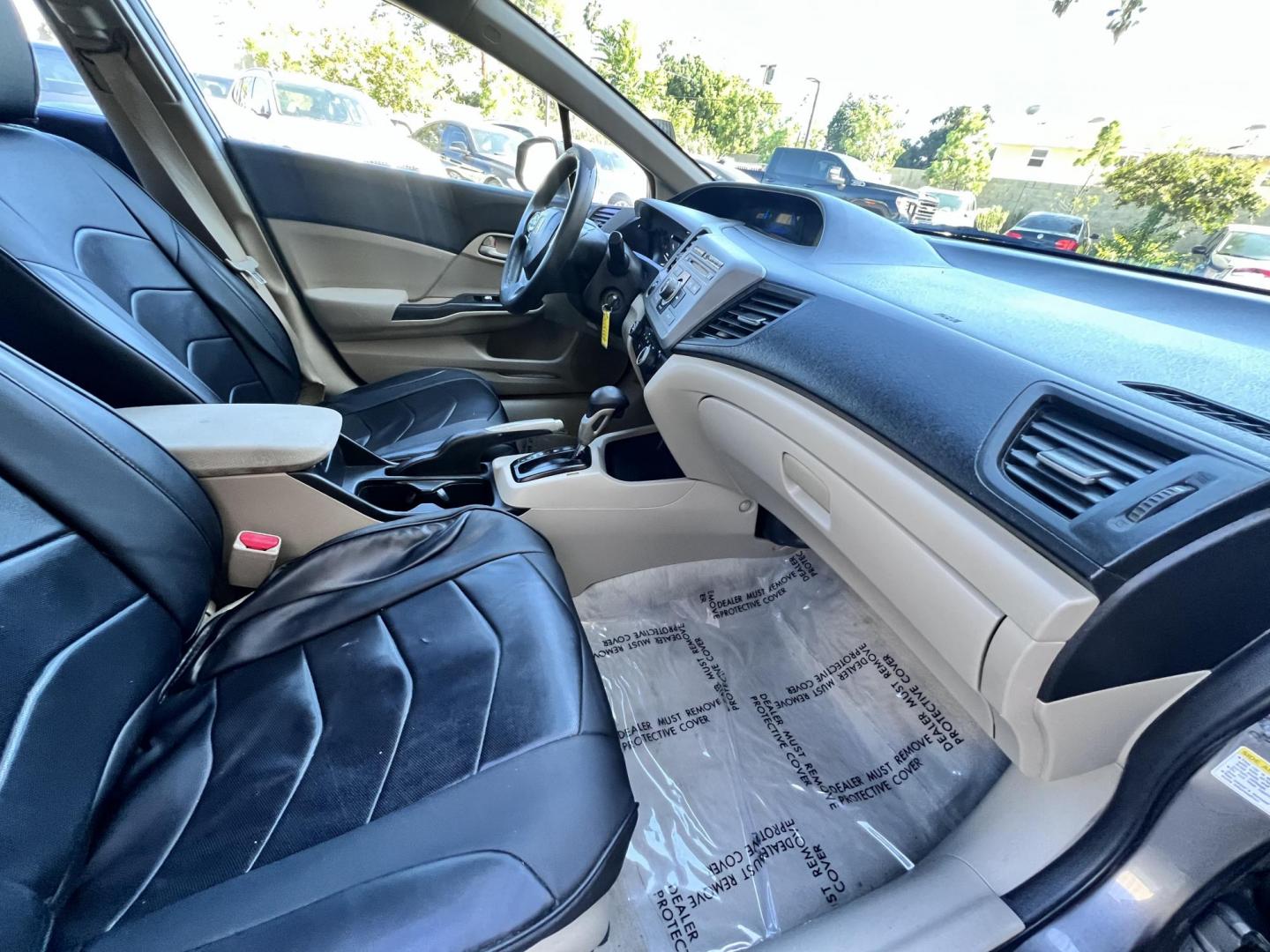 2012 Urban Titanium Metallic /Tan Honda Civic LX Sedan 5-Speed AT (19XFB2F59CE) with an 1.8L L4 SOHC 16V engine, 5-Speed Automatic transmission, located at 30 S. Berkeley Avenue, Pasadena, CA, 91107, (626) 248-7567, 34.145447, -118.109398 - 2012 Honda Civic – Reliable Sedan with Buy Here Pay Here Financing in Pasadena, CA If you’re searching for a dependable, fuel-efficient, and affordable car that also qualifies for Buy Here Pay Here financing in Pasadena, this 2012 Honda Civic is an excellent choice. Known for its long-lasting - Photo#16