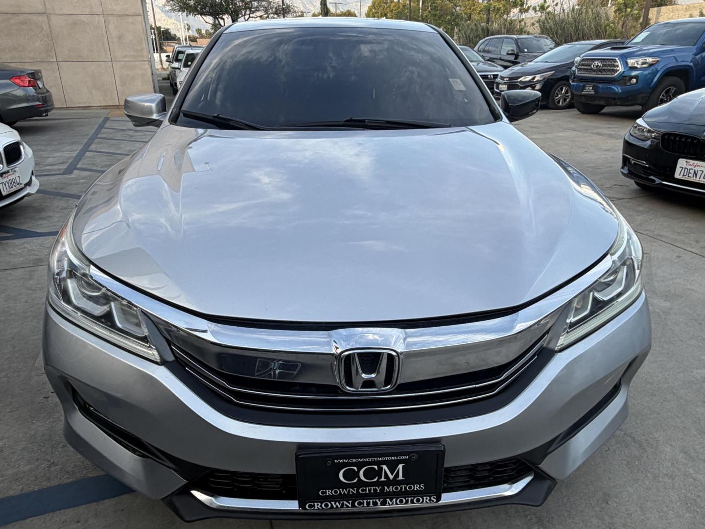 2017 Silver /Gray Honda Accord EX-L Sedan V6 6-Spd AT (1HGCR3F86HA) with an 3.5L V6 SOHC 24V engine, 6A transmission, located at 30 S. Berkeley Avenue, Pasadena, CA, 91107, (626) 248-7567, 34.145447, -118.109398 - Navigation! Leather Seats! Moon-roof! This 2017 Honda Accord EX-L Sedan V6 6-Spd AT looks and drives good. - Photo#6