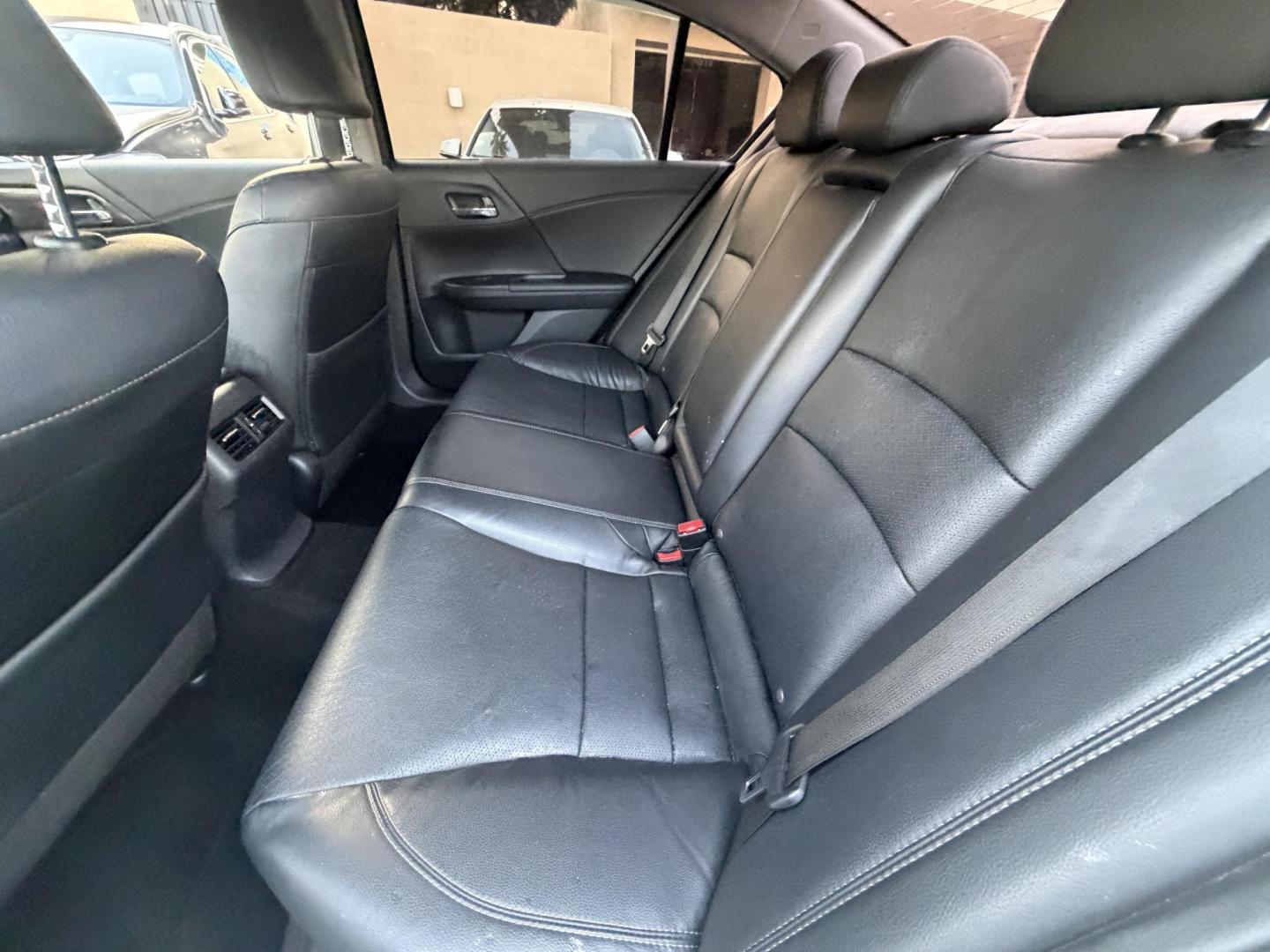 2017 Silver /Gray Honda Accord EX-L Sedan V6 6-Spd AT (1HGCR3F86HA) with an 3.5L V6 SOHC 24V engine, 6A transmission, located at 30 S. Berkeley Avenue, Pasadena, CA, 91107, (626) 248-7567, 34.145447, -118.109398 - Navigation! Leather Seats! Moon-roof! This 2017 Honda Accord EX-L Sedan V6 6-Spd AT looks and drives good. - Photo#15