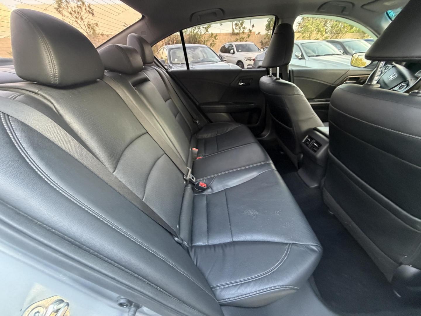 2017 Silver /Gray Honda Accord EX-L Sedan V6 6-Spd AT (1HGCR3F86HA) with an 3.5L V6 SOHC 24V engine, 6A transmission, located at 30 S. Berkeley Avenue, Pasadena, CA, 91107, (626) 248-7567, 34.145447, -118.109398 - Navigation! Leather Seats! Moon-roof! This 2017 Honda Accord EX-L Sedan V6 6-Spd AT looks and drives good. - Photo#19