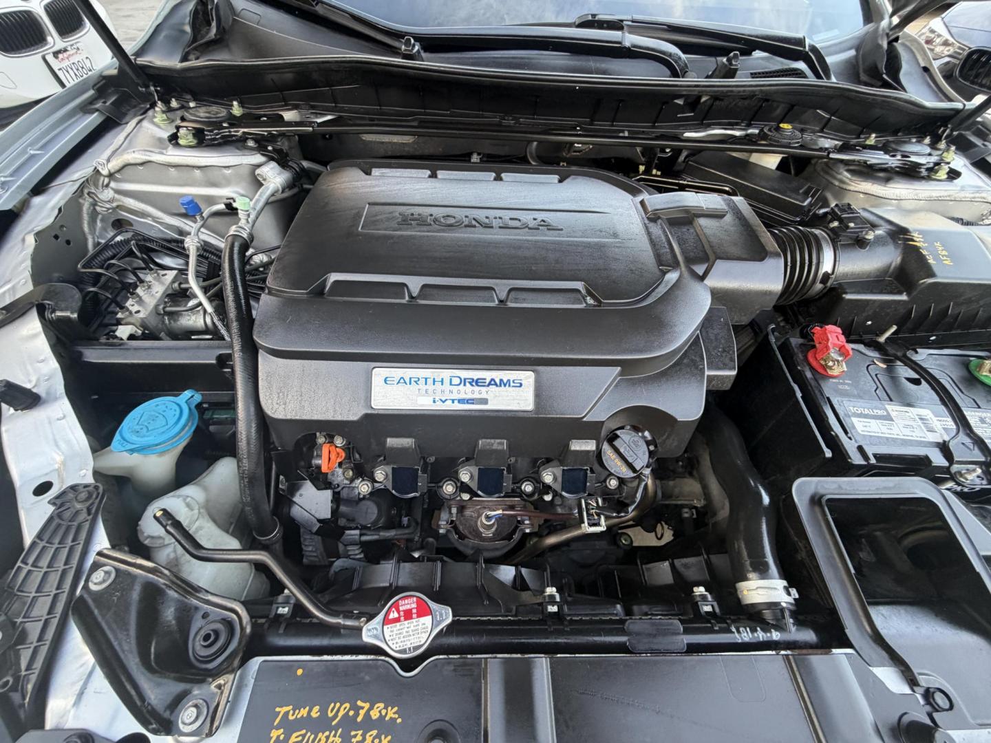 2017 Silver /Gray Honda Accord EX-L Sedan V6 6-Spd AT (1HGCR3F86HA) with an 3.5L V6 SOHC 24V engine, 6A transmission, located at 30 S. Berkeley Avenue, Pasadena, CA, 91107, (626) 248-7567, 34.145447, -118.109398 - Navigation! Leather Seats! Moon-roof! This 2017 Honda Accord EX-L Sedan V6 6-Spd AT looks and drives good. - Photo#22