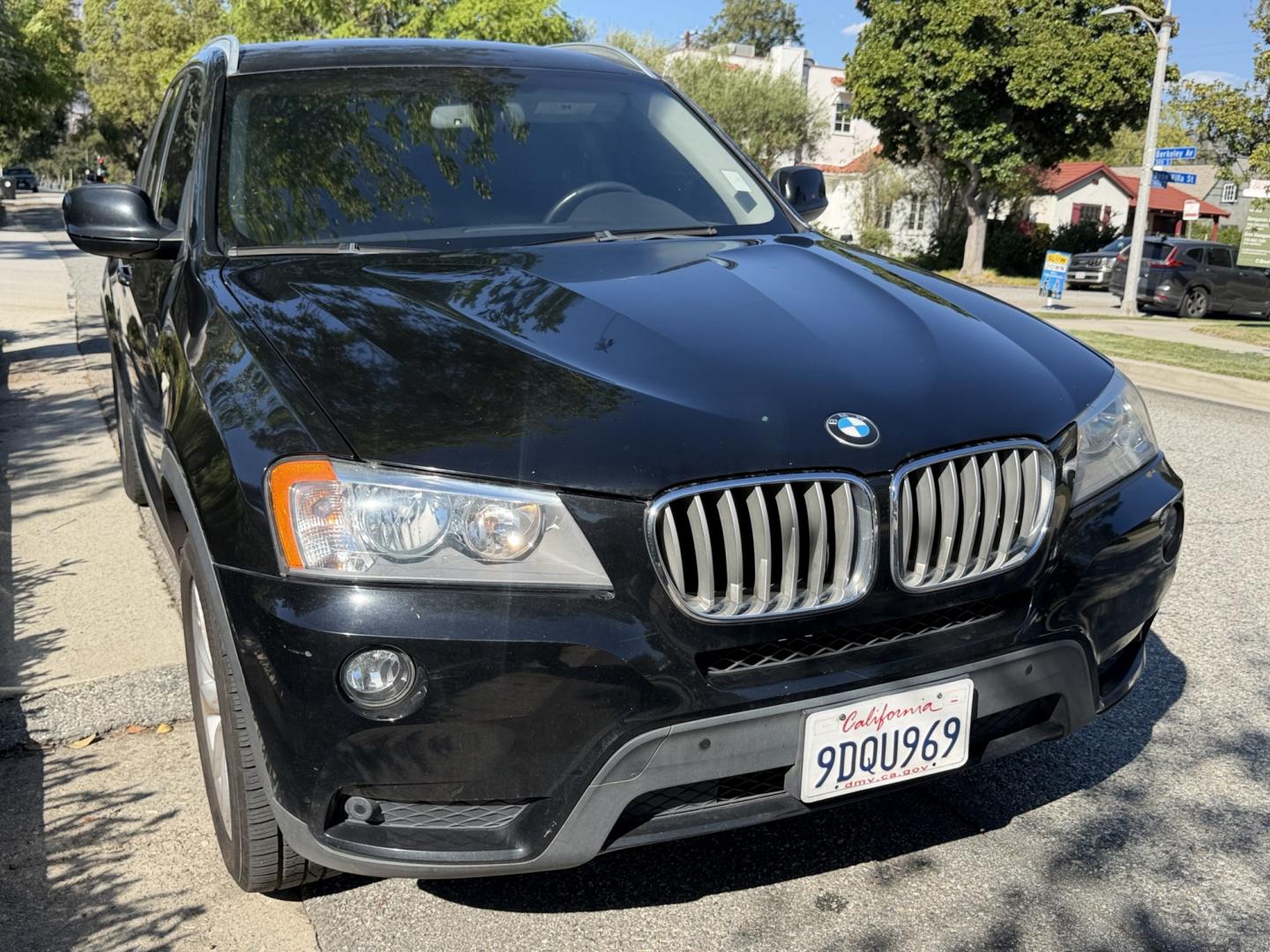 2013 Black /Black BMW X3 xDrive28i (5UXWX9C56D0) with an 3.0L L6 DOHC 24V engine, 8-Speed Automatic transmission, located at 30 S. Berkeley Avenue, Pasadena, CA, 91107, (626) 248-7567, 34.145447, -118.109398- Photo#5