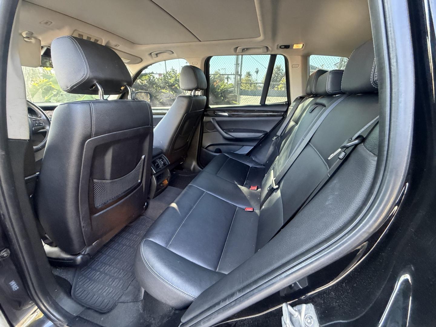 2013 Black /Black BMW X3 xDrive28i (5UXWX9C56D0) with an 3.0L L6 DOHC 24V engine, 8-Speed Automatic transmission, located at 30 S. Berkeley Avenue, Pasadena, CA, 91107, (626) 248-7567, 34.145447, -118.109398- Photo#6