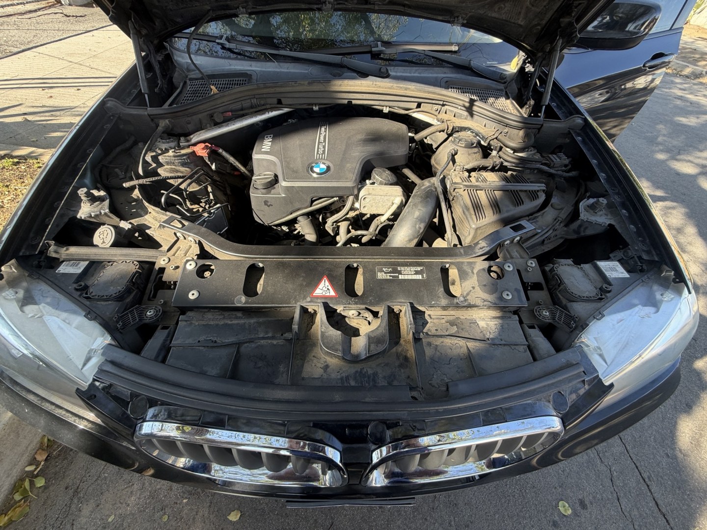 2013 Black /Black BMW X3 xDrive28i (5UXWX9C56D0) with an 3.0L L6 DOHC 24V engine, 8-Speed Automatic transmission, located at 30 S. Berkeley Avenue, Pasadena, CA, 91107, (626) 248-7567, 34.145447, -118.109398- Photo#16