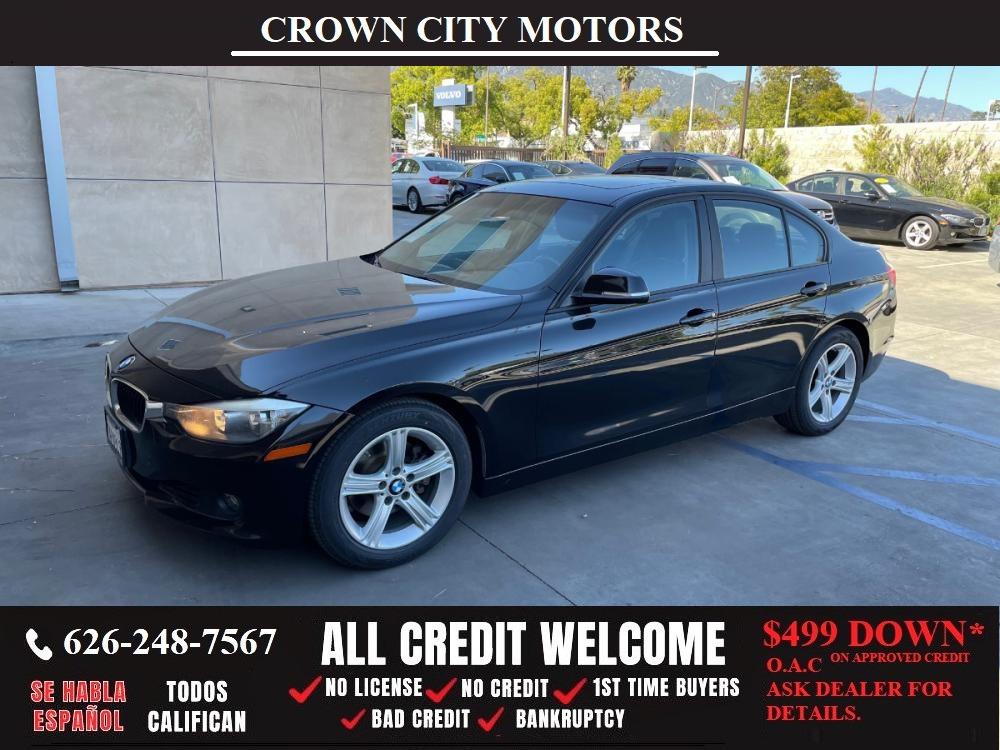 2013 Jet Black /BLACK BMW 3-Series 328i Sedan - SULEV (WBA3C1G57DN) with an 2.0L L4 DOHC 16V engine, Automatic transmission, located at 30 S. Berkeley Avenue, Pasadena, CA, 91107, (626) 248-7567, 34.145447, -118.109398 - New tires! Leather Seats! Low Miles! This 2013 BMW 3-Series sedan looks and drives well! Bad credit? We can help! We are the bank. All our cars are thoroughly inspected and reconditioned by our technicians. FREE CARFAX report. Stop by or call to speak with our friendly staff. Whether you have bad c - Photo #1