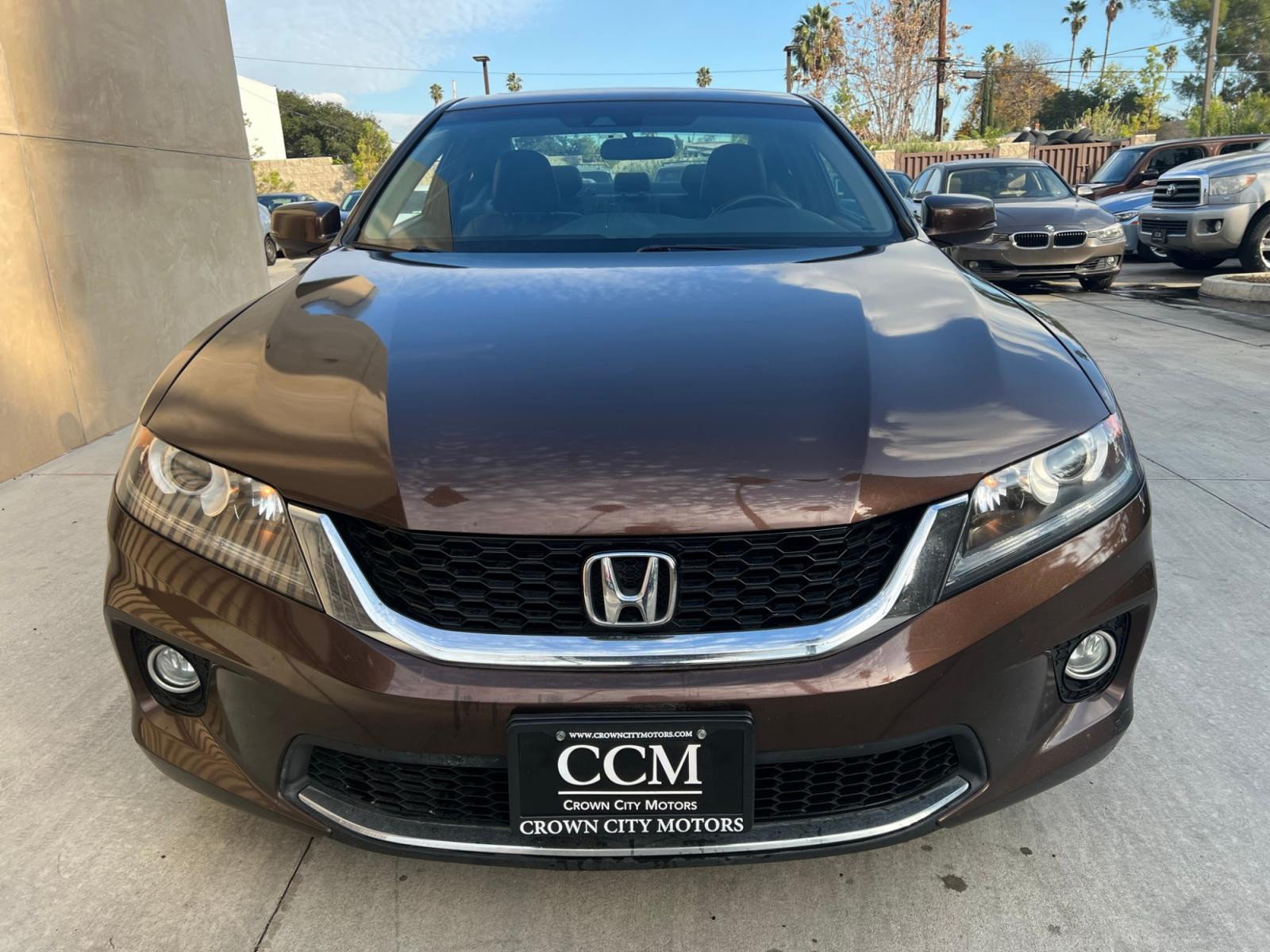 2013 Gray Honda Accord EX-L Coupe CVT (1HGCT1B82DA) with an 2.4L L4 DOHC 16V engine, Continuously Variable Transmission transmission, located at 30 S. Berkeley Avenue, Pasadena, CA, 91107, (626) 248-7567, 34.145447, -118.109398 - Leather seats!Moon Roof!Navigation! This 2013 Honda Accord EX-L Coupe Drives Well Crown City Motors is a used “Buy Here Pay Here” car dealer in Pasadena CA. “Buy Here Pay Here” financing, means that when you purchase your vehicle from our dealership, that you make the payments to the - Photo #6