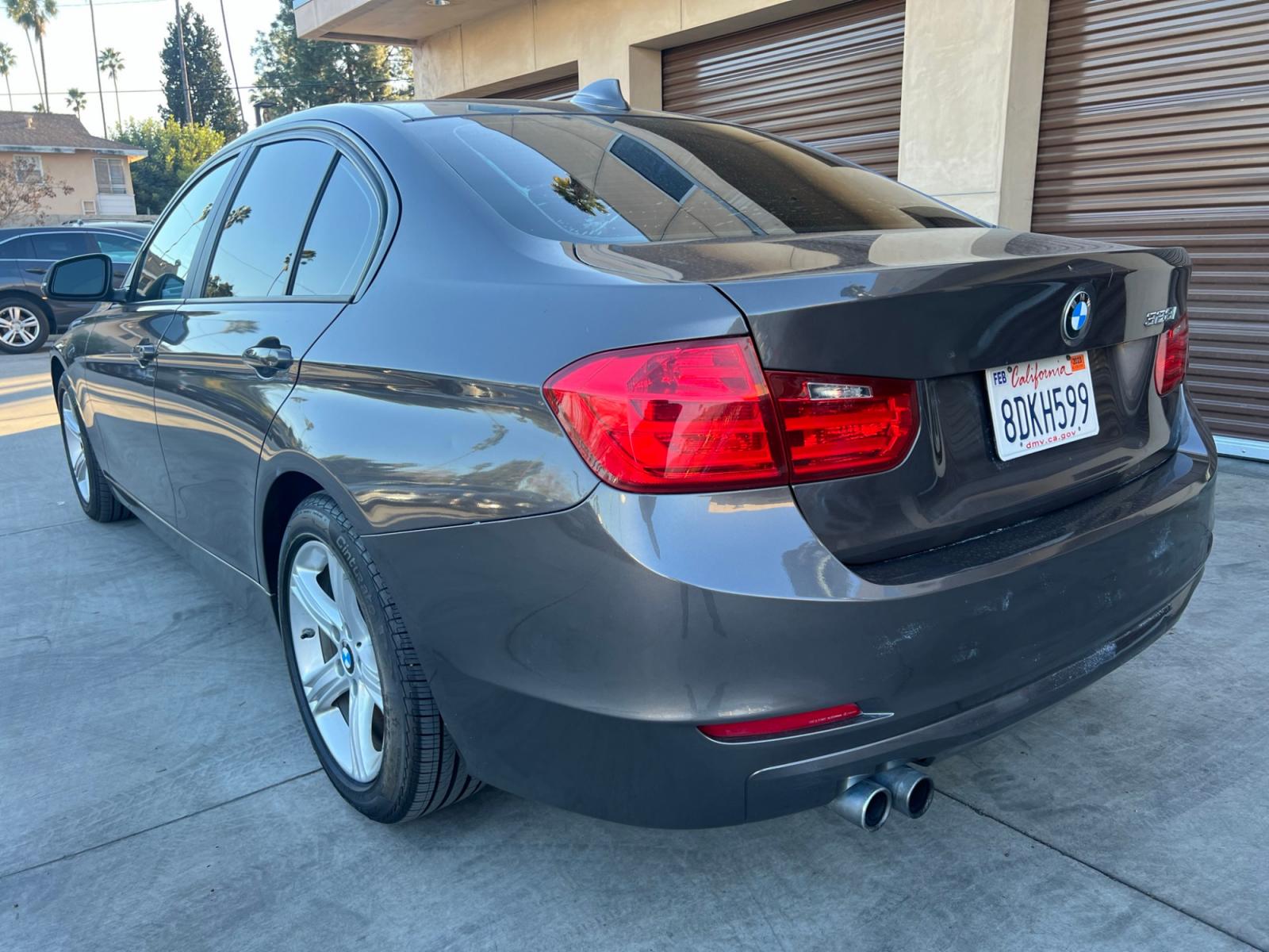 2013 Gray /Beige BMW 3-Series 328i Sedan (WBA3A5C52DF) with an 2.0L L4 DOHC 16V engine, automatic transmission, located at 30 S. Berkeley Avenue, Pasadena, CA, 91107, (626) 248-7567, 34.145447, -118.109398 - Low Miles! Leather Seats! Navigation! This 2013 BMW 3-Series 328i Sedan looks and drives well. - Photo #2
