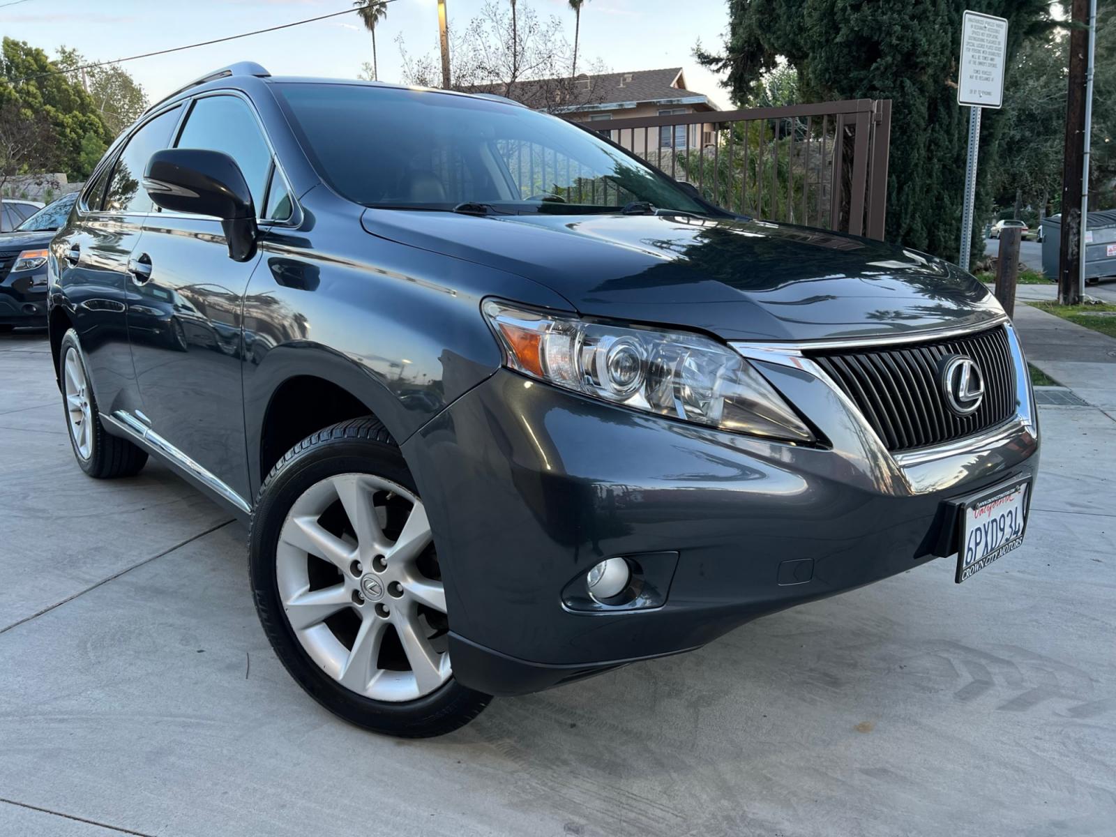 2011 /Black Lexus RX 350 FWD (2T2ZK1BA7BC) with an 3.5L V6 DOHC 24V engine, 5-Speed Automatic transmission, located at 30 S. Berkeley Avenue, Pasadena, CA, 91107, (626) 248-7567, 34.145447, -118.109398 - Leather! Navigation! Back-up Camera! This 2011 Lexus RX 350 FWD looks and drives well. Bad Credit? We can help! We are the bank. All our cars are thoroughly inspected and reconditioned by our technicians. FREE CARFAX report. Stop by or call to speak with our friendly staff. Whether you have bad cr - Photo #6