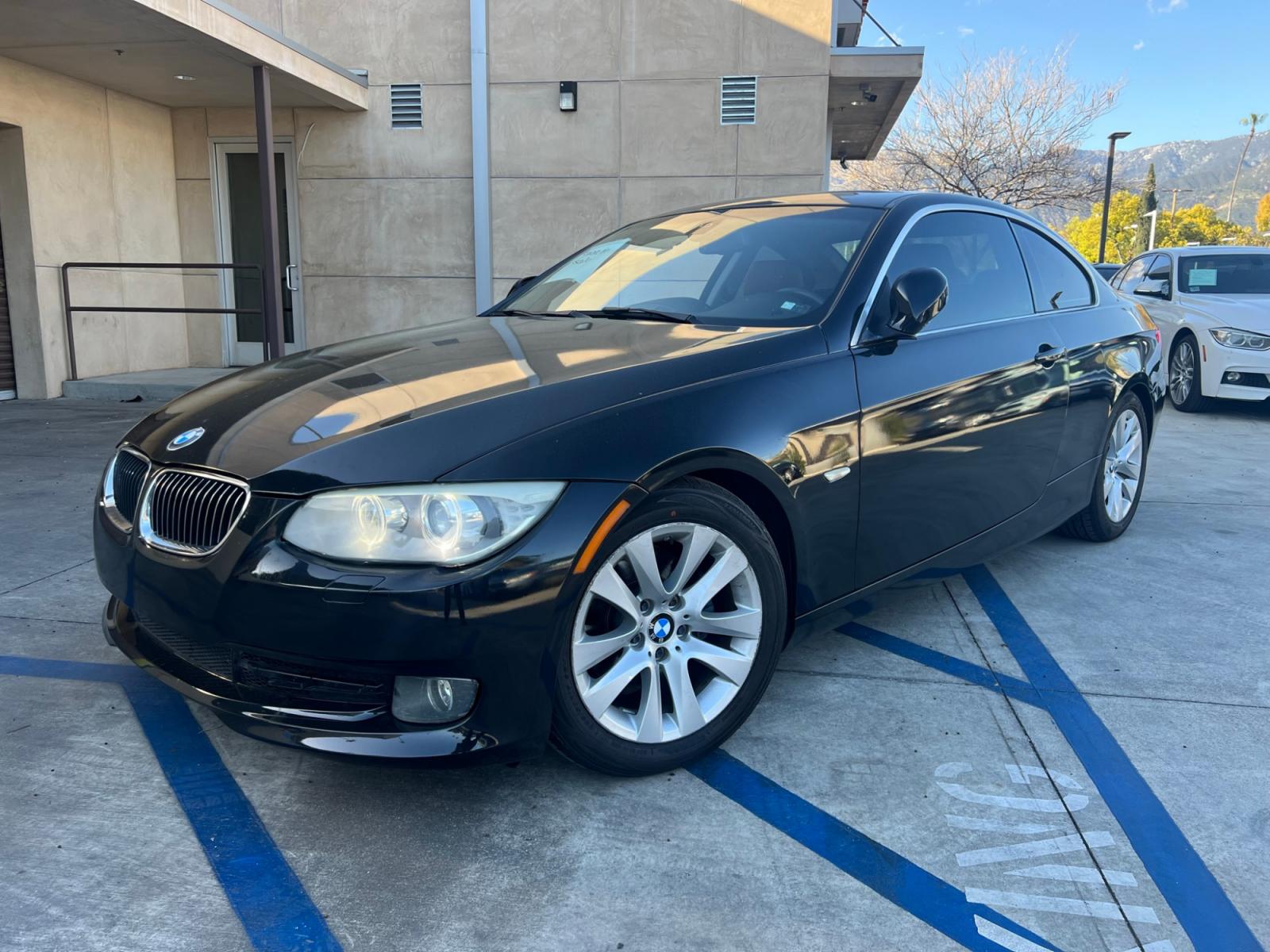 2011 Black BMW 3-Series 328i Coupe - SULEV (WBAKE5C57BE) with an 3.0L L6 DOHC 24V engine, located at 30 S. Berkeley Avenue, Pasadena, CA, 91107, (626) 248-7567, 34.145447, -118.109398 - Leather seats! This 2011 BMW 3-Series looks and drives well. Bad Credit? We can help! We are the bank. All our cars are thoroughly inspected and reconditioned by our technicians. FREE CARFAX report. Stop by or call to speak with our friendly staff. Whether you have bad credit, no credit, bankruptcy - Photo #0
