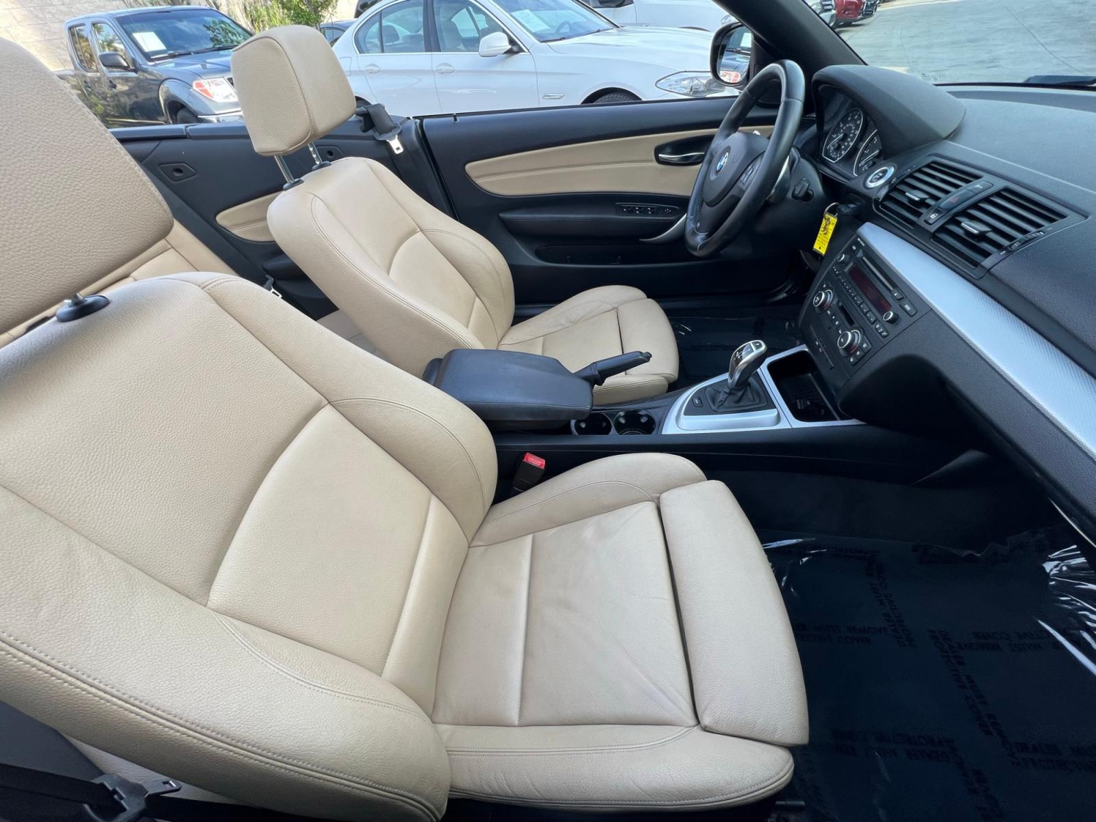 2012 White /Tan BMW 1-Series 135i Convertible (WBAUN7C5XCV) with an 3.0L L6 DOHC 24V engine, automatic transmission, located at 30 S. Berkeley Avenue, Pasadena, CA, 91107, (626) 248-7567, 34.145447, -118.109398 - Looking for a high-performance vehicle that is sure to turn heads on the road? The 2012 BMW 1-Series 135i Convertible is an excellent choice. With its M-Appearance package and luxurious leather seats, this convertible is designed to make a statement. Whether you're cruising down the highway or takin - Photo #19