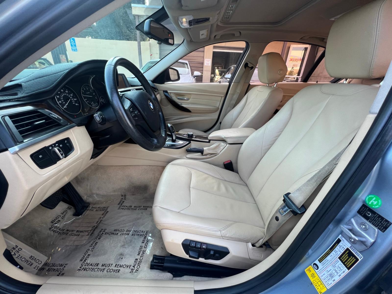 2014 BLUE /BEIGE BMW 3-Series 320i Sedan (WBA3B1G55EN) with an 2.0L L4 DOHC 16V engine, AUTOMATIC transmission, located at 30 S. Berkeley Avenue, Pasadena, CA, 91107, (626) 248-7567, 34.145447, -118.109398 - Crown City Motors is a used “Buy Here Pay Here” car dealer in Pasadena CA. “Buy Here Pay Here” financing, means that when you purchase your vehicle from our dealership, that you make the payments to the dealership as well. We do not need the banks approval to get you approved for a used auto - Photo #17