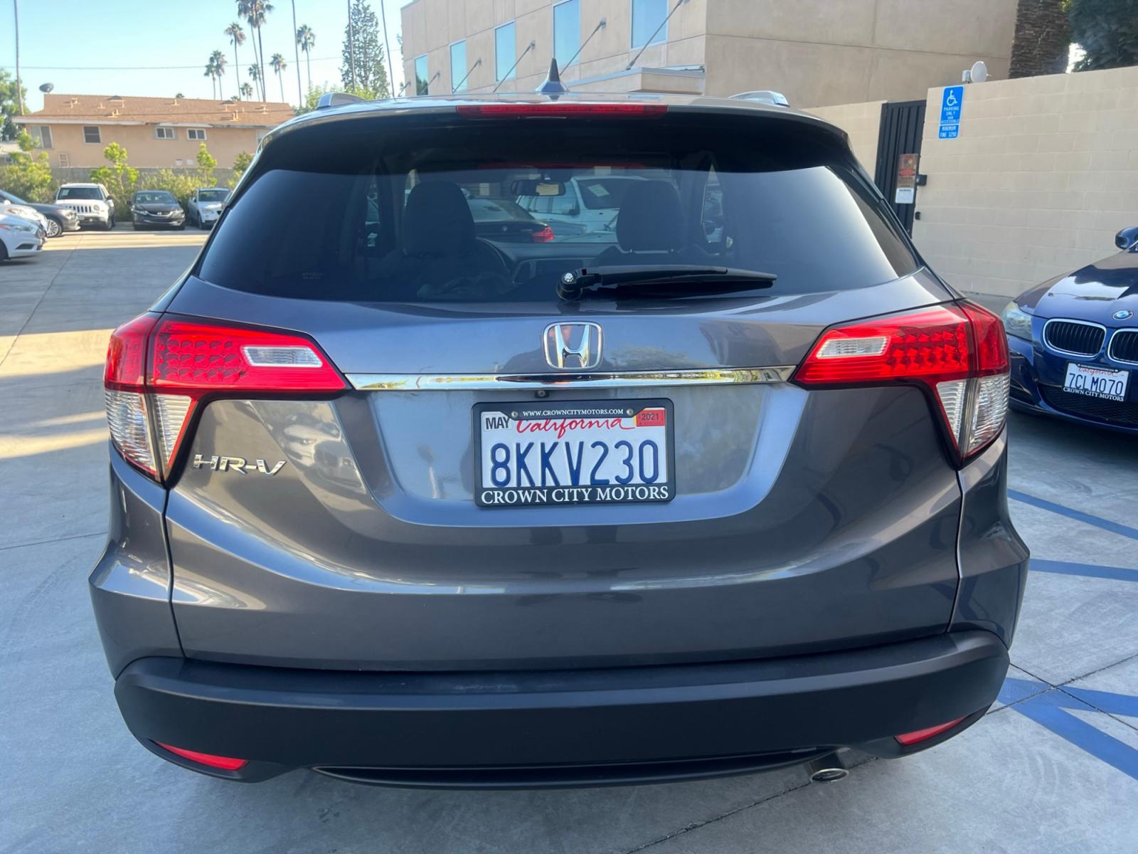 2019 Gray Honda HR-V EX (3CZRU5H51KM) with an 1.8L L4 DOHC 16V engine, CVT transmission, located at 30 S. Berkeley Avenue, Pasadena, CA, 91107, (626) 248-7567, 34.145447, -118.109398 - Crown City Motors is a used “Buy Here Pay Here” car dealer in Pasadena CA. “Buy Here Pay Here” financing, means that when you purchase your vehicle from our dealership, that you make the payments to the dealership as well. We do not need the banks approval to get you approved for a used auto - Photo #3