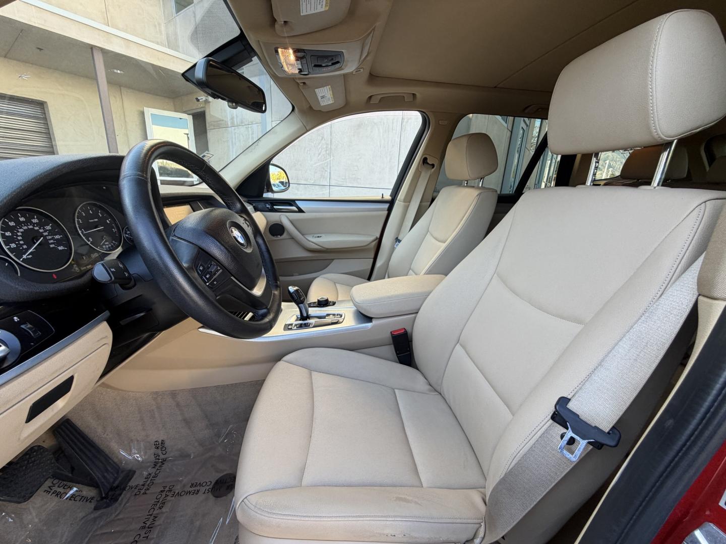 2016 RED /Tan BMW X3 xDrive28i (5UXWX9C50G0) with an 2.0L L4 DOHC 16V engine, 8-Speed Automatic transmission, located at 30 S. Berkeley Avenue, Pasadena, CA, 91107, (626) 248-7567, 34.145447, -118.109398 - Crown City Motors is a used “Buy Here Pay Here” car dealer in Pasadena CA. “Buy Here Pay Here” financing, means that when you purchase your vehicle from our dealership, that you make the payments to the dealership as well. We do not need the banks approval to get you approved for a used auto - Photo#14