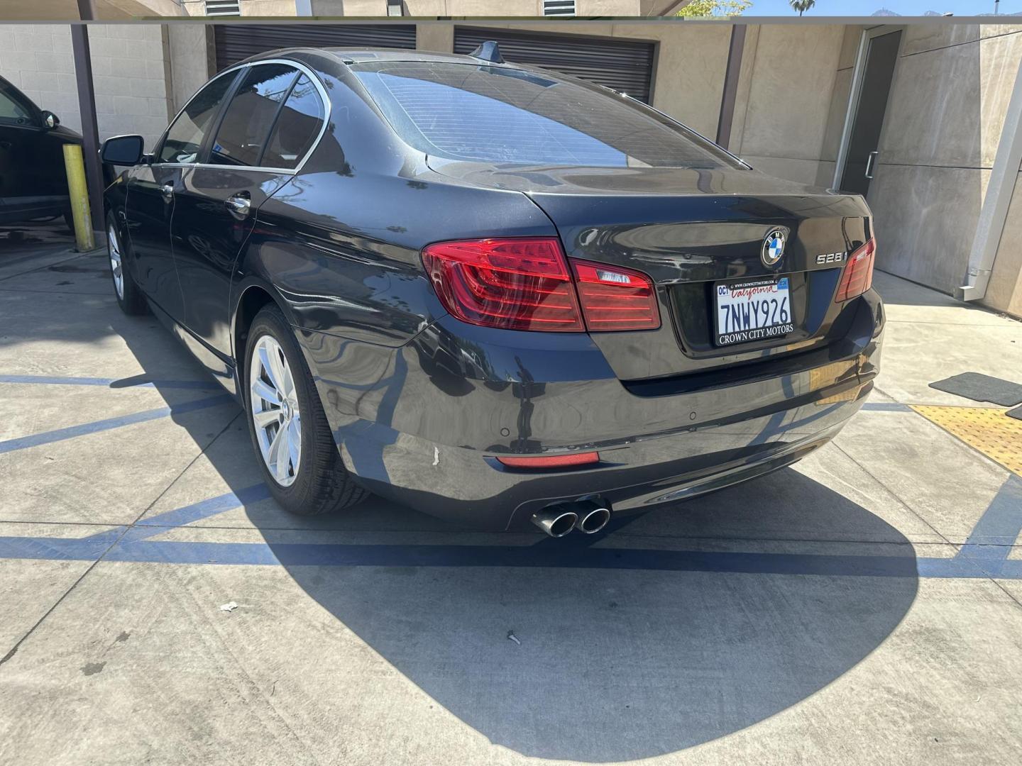 2015 Space Gray Metallic /Black BMW 5-Series Leather (WBA5A5C50FD) with an 2.0 engine, Automatic transmission, located at 30 S. Berkeley Avenue, Pasadena, CA, 91107, (626) 248-7567, 34.145447, -118.109398 - Crown City Motors is a used “Buy Here Pay Here” car dealer in Pasadena CA. “Buy Here Pay Here” financing, means that when you purchase your vehicle from our dealership, that you make the payments to the dealership as well. We do not need the banks approval to get you approved for a used auto - Photo#9