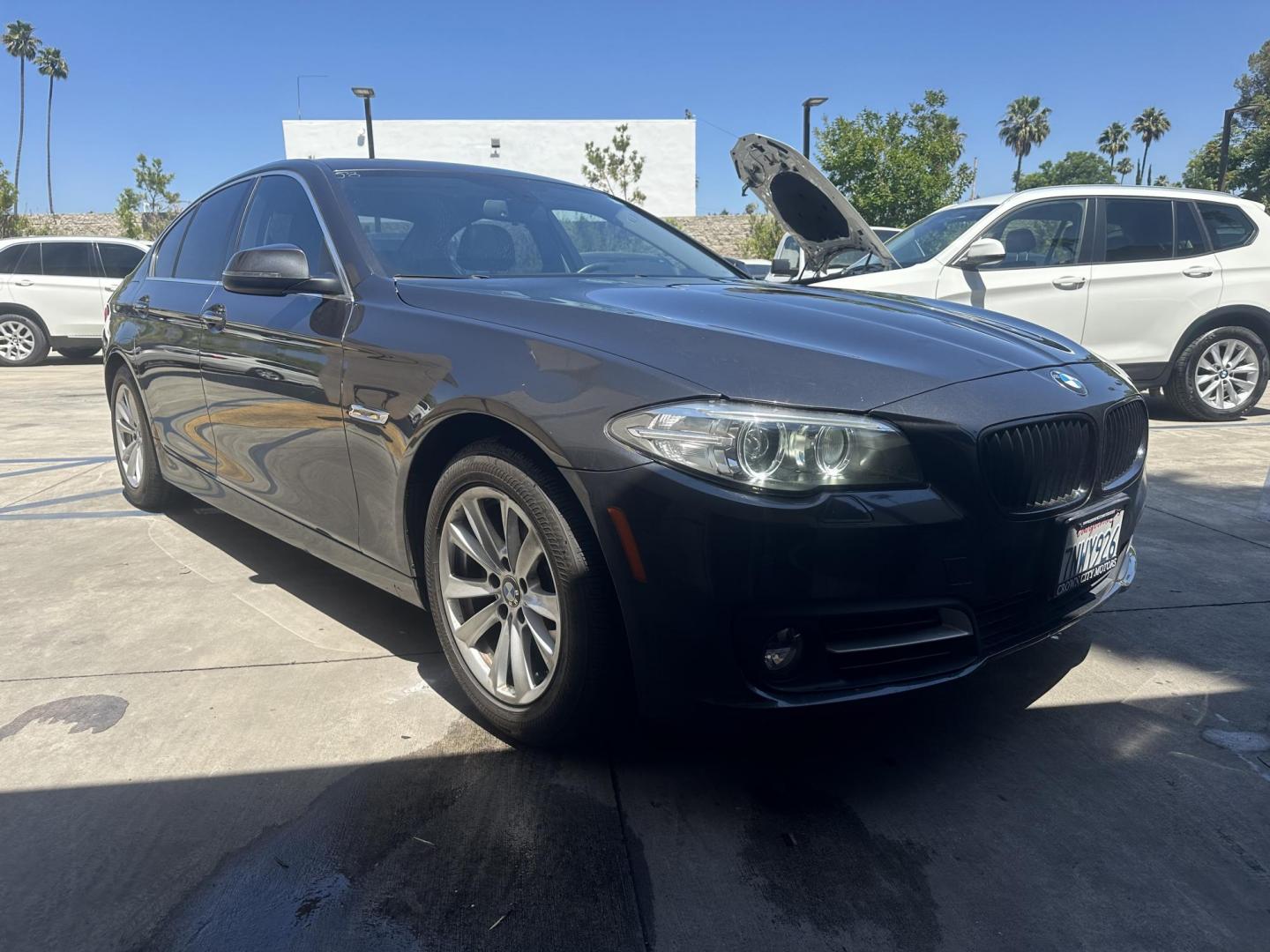 2015 Space Gray Metallic /Black BMW 5-Series Leather (WBA5A5C50FD) with an 2.0 engine, Automatic transmission, located at 30 S. Berkeley Avenue, Pasadena, CA, 91107, (626) 248-7567, 34.145447, -118.109398 - Crown City Motors is a used “Buy Here Pay Here” car dealer in Pasadena CA. “Buy Here Pay Here” financing, means that when you purchase your vehicle from our dealership, that you make the payments to the dealership as well. We do not need the banks approval to get you approved for a used auto - Photo#7
