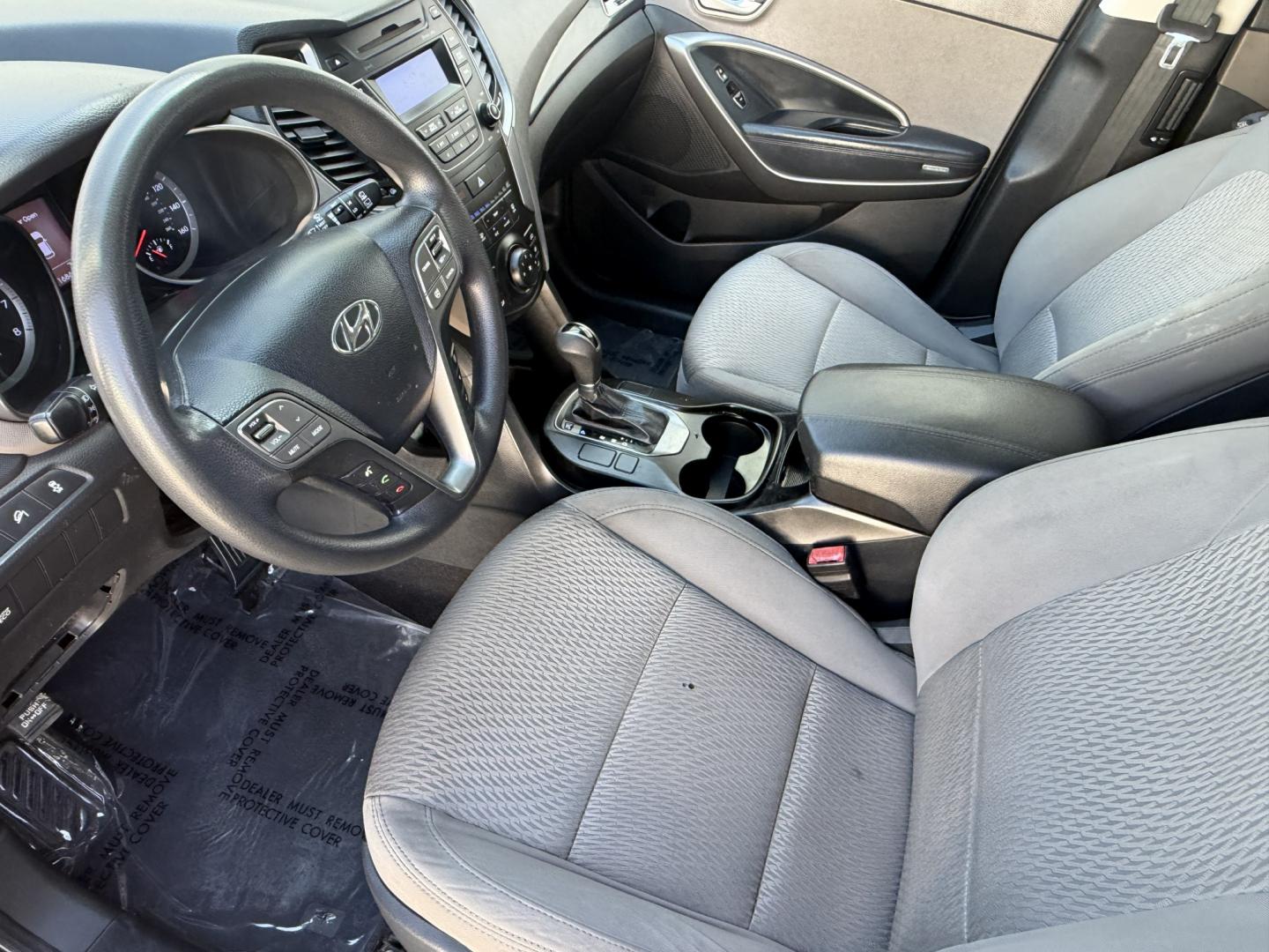 2014 Night Sky Pearl. /Gray Hyundai Santa Fe Sport 2.4 FWD (5XYZT3LB4EG) with an 2.4L L4 DOHC 16V engine, 6-Speed Automatic transmission, located at 30 S. Berkeley Avenue, Pasadena, CA, 91107, (626) 248-7567, 34.145447, -118.109398 - DEALER IDENTIFIER: Crown City Motors Sales | Buy Here Pay Here Pasadena TARGET REGIONS: Pasadena, San Gabriel Valley, Riverside, San Bernardino FINANCING SPECIALTY: Subprime Auto Lending, In-House Financing, Bad Credit Car Loans CA VEHICLE: 2014 Hyundai Santa Fe Sport 2.4L (VIN: 5XYZT3LB4EG131415- Photo#7