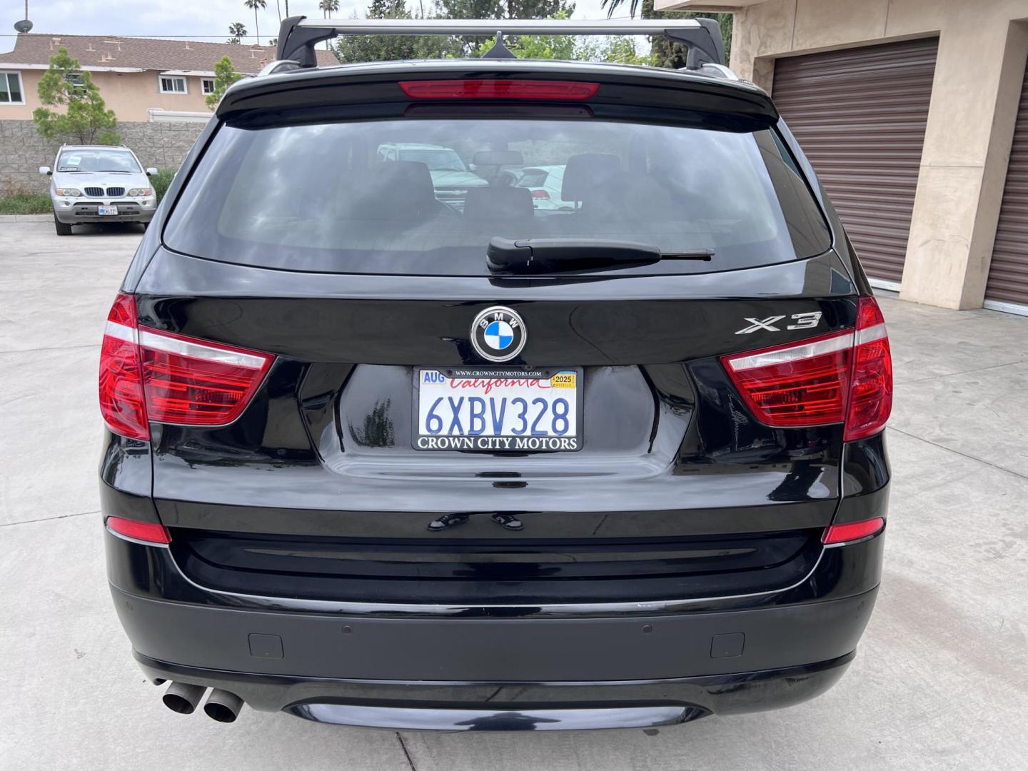 2012 BLACK /Black BMW X3 xDrive28i (5UXWX5C51CL) with an 3.0L L6 DOHC 24V engine, 8-Speed Automatic transmission, located at 30 S. Berkeley Avenue, Pasadena, CA, 91107, (626) 248-7567, 34.145447, -118.109398 - Low Miles! AWD! This X3 looks and drives well. - Photo#7