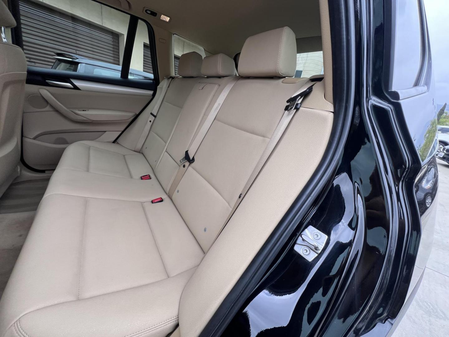 2012 BLACK /Black BMW X3 xDrive28i (5UXWX5C51CL) with an 3.0L L6 DOHC 24V engine, 8-Speed Automatic transmission, located at 30 S. Berkeley Avenue, Pasadena, CA, 91107, (626) 248-7567, 34.145447, -118.109398 - Low Miles! AWD! This X3 looks and drives well. - Photo#10