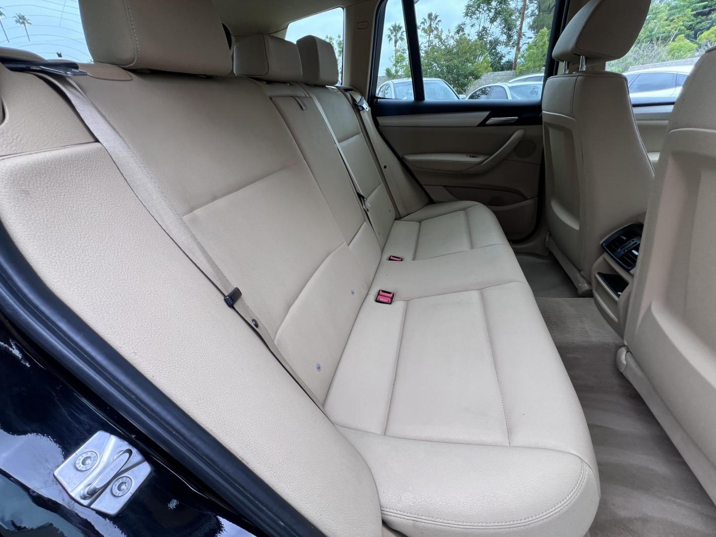 2012 BLACK /Black BMW X3 xDrive28i (5UXWX5C51CL) with an 3.0L L6 DOHC 24V engine, 8-Speed Automatic transmission, located at 30 S. Berkeley Avenue, Pasadena, CA, 91107, (626) 248-7567, 34.145447, -118.109398 - Low Miles! AWD! This X3 looks and drives well. - Photo#17