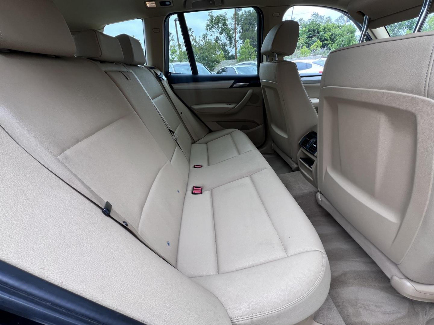 2012 BLACK /Black BMW X3 xDrive28i (5UXWX5C51CL) with an 3.0L L6 DOHC 24V engine, 8-Speed Automatic transmission, located at 30 S. Berkeley Avenue, Pasadena, CA, 91107, (626) 248-7567, 34.145447, -118.109398 - Low Miles! AWD! This X3 looks and drives well. - Photo#18