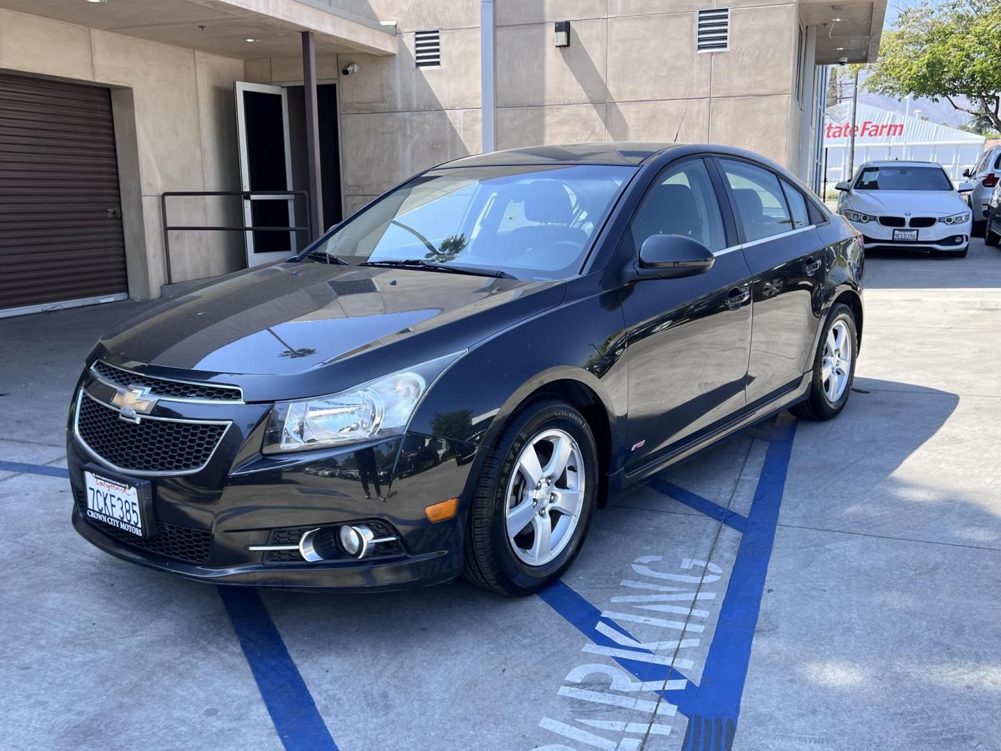 2012 Stormy BLue /Gray Chevrolet Cruze 1LT (1G1PF5SC9C7) with an 1.4L L4 DOHC 16V TURBO engine, 6-Speed Automatic transmission, located at 30 S. Berkeley Avenue, Pasadena, CA, 91107, (626) 248-7567, 34.145447, -118.109398 - 2012 Chevrolet Cruze LT – Affordable, Fuel-Efficient, and Buy Here Pay Here Approved in Pasadena! If you're looking for a practical, reliable, and stylish compact sedan that’s perfect for daily driving and easy on the wallet, this 2012 Chevrolet Cruze LT 1LT might be your next ride. Whether you - Photo#4