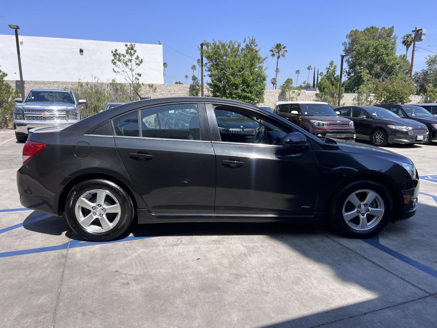 2012 Stormy BLue /Gray Chevrolet Cruze 1LT (1G1PF5SC9C7) with an 1.4L L4 DOHC 16V TURBO engine, 6-Speed Automatic transmission, located at 30 S. Berkeley Avenue, Pasadena, CA, 91107, (626) 248-7567, 34.145447, -118.109398 - 2012 Chevrolet Cruze LT – Affordable, Fuel-Efficient, and Buy Here Pay Here Approved in Pasadena! If you're looking for a practical, reliable, and stylish compact sedan that’s perfect for daily driving and easy on the wallet, this 2012 Chevrolet Cruze LT 1LT might be your next ride. Whether you - Photo#10
