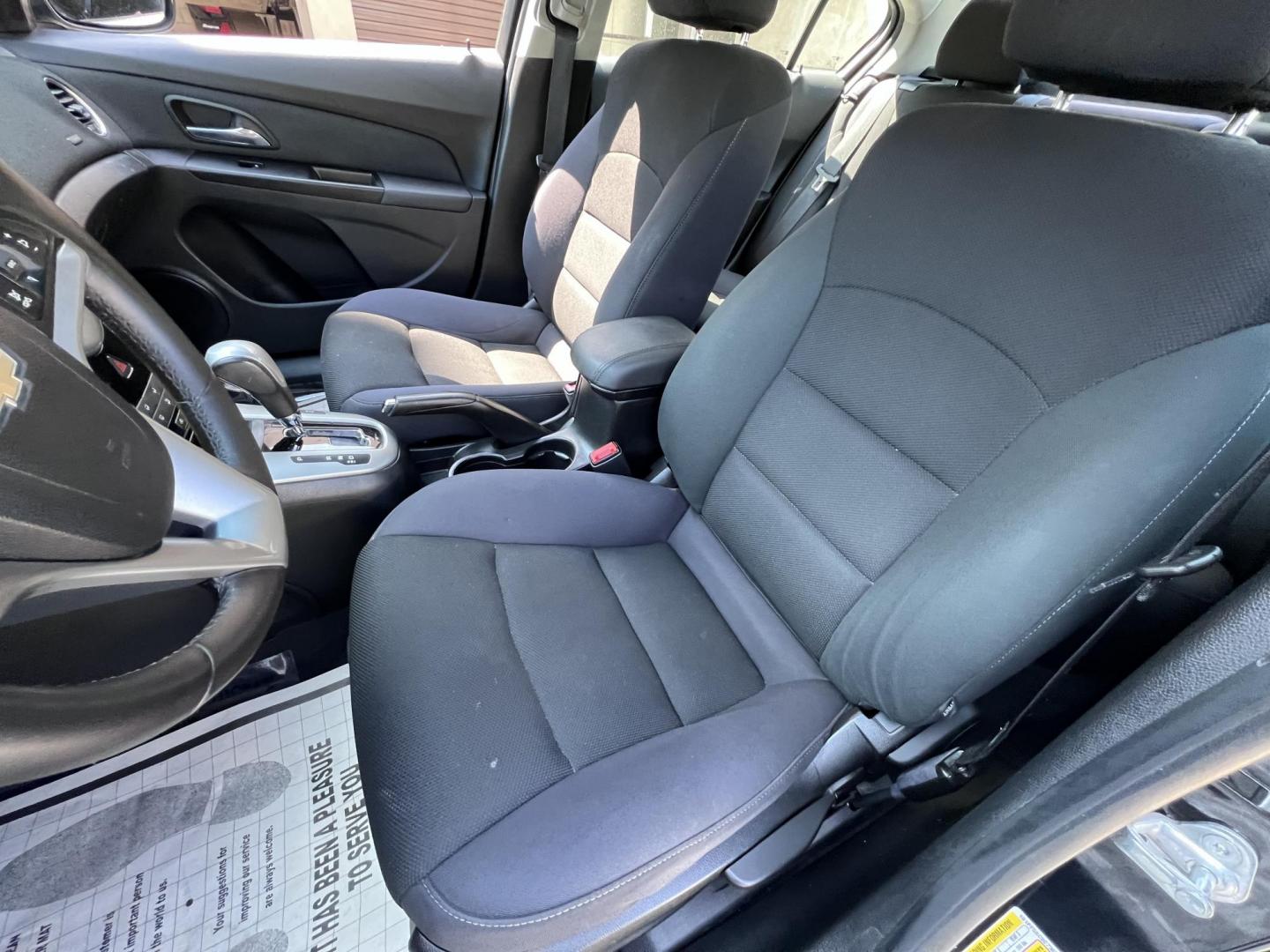 2012 Stormy BLue /Gray Chevrolet Cruze 1LT (1G1PF5SC9C7) with an 1.4L L4 DOHC 16V TURBO engine, 6-Speed Automatic transmission, located at 30 S. Berkeley Avenue, Pasadena, CA, 91107, (626) 248-7567, 34.145447, -118.109398 - 2012 Chevrolet Cruze LT – Affordable, Fuel-Efficient, and Buy Here Pay Here Approved in Pasadena! If you're looking for a practical, reliable, and stylish compact sedan that’s perfect for daily driving and easy on the wallet, this 2012 Chevrolet Cruze LT 1LT might be your next ride. Whether you - Photo#17