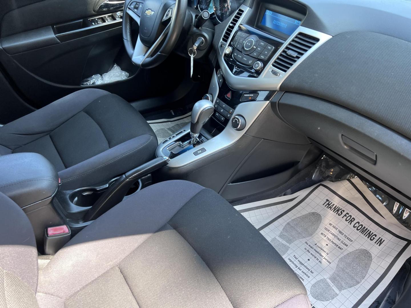 2012 Stormy BLue /Gray Chevrolet Cruze 1LT (1G1PF5SC9C7) with an 1.4L L4 DOHC 16V TURBO engine, 6-Speed Automatic transmission, located at 30 S. Berkeley Avenue, Pasadena, CA, 91107, (626) 248-7567, 34.145447, -118.109398 - 2012 Chevrolet Cruze LT – Affordable, Fuel-Efficient, and Buy Here Pay Here Approved in Pasadena! If you're looking for a practical, reliable, and stylish compact sedan that’s perfect for daily driving and easy on the wallet, this 2012 Chevrolet Cruze LT 1LT might be your next ride. Whether you - Photo#21