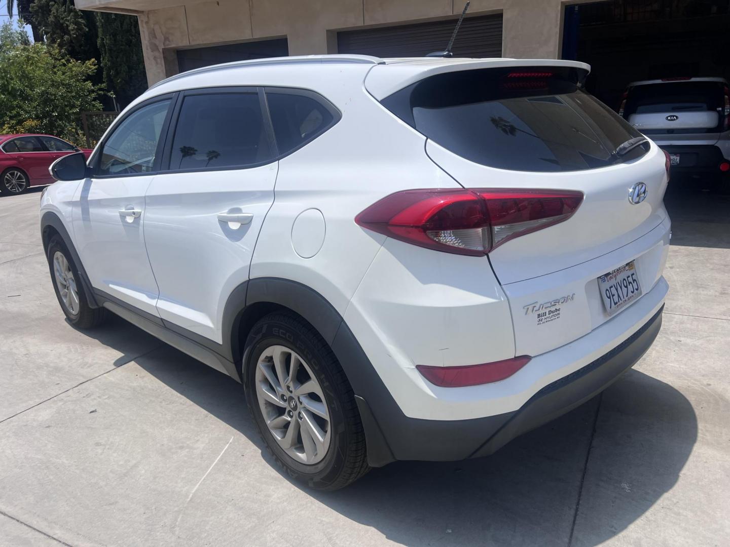 2017 White /Black Hyundai Tucson SE w/Preferred Package AWD (KM8J3CA41HU) with an 2.0L L4 DOHC 16V engine, 6A transmission, located at 30 S. Berkeley Avenue, Pasadena, CA, 91107, (626) 248-7567, 34.145447, -118.109398 - 2017 Hyundai Tucson SE – Buy Here Pay Here – No Credit Needed – Crown City Motors in Pasadena, CA Looking for a reliable and stylish SUV that fits your budget and helps you get back on the road today? Look no further than this 2017 Hyundai Tucson SE, now available at Crown City Motors, your - Photo#2