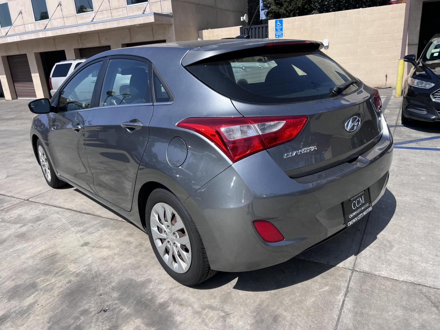 2016 Titanium Gray Metallic /Black Hyundai Elantra GT A/T (KMHD35LH9GU) with an 2.0L L4 16V DOHC engine, 6A transmission, located at 30 S. Berkeley Avenue, Pasadena, CA, 91107, (626) 248-7567, 34.145447, -118.109398 - 2016 Hyundai Elantra GT – Buy Here Pay Here – No Credit OK – Affordable Hatchback – Crown City Motors in Pasadena, CA Looking for a fuel-efficient, sporty hatchback with flexible financing options? This 2016 Hyundai Elantra GT is the perfect choice for drivers who want a stylish, practica - Photo#2