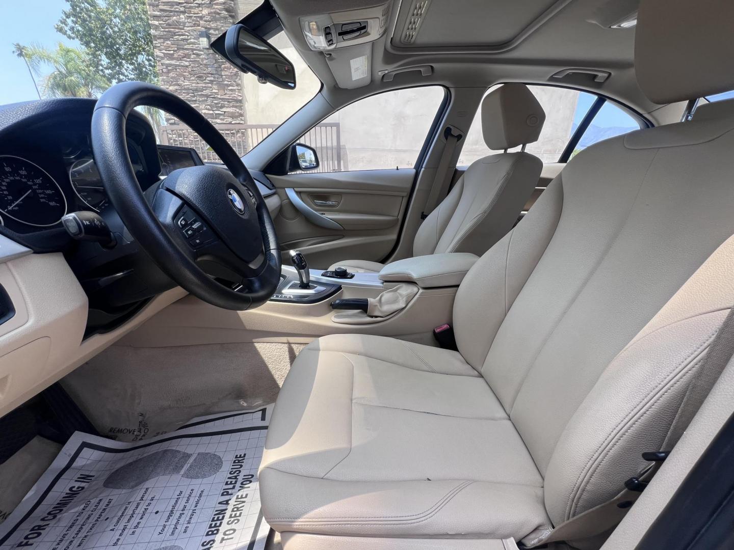 2013 Gray /BEIGE BMW 3-Series 328i Sedan (WBA3C1C58DF) with an 2.0L L4 DOHC 16V engine, located at 30 S. Berkeley Avenue, Pasadena, CA, 91107, (626) 248-7567, 34.145447, -118.109398 - Crown City Motors is a used “Buy Here Pay Here” car dealer in Pasadena CA. “Buy Here Pay Here” financing, means that when you purchase your vehicle from our dealership, that you make the payments to the dealership as well. We do not need the banks approval to get you approved for a used auto - Photo#6