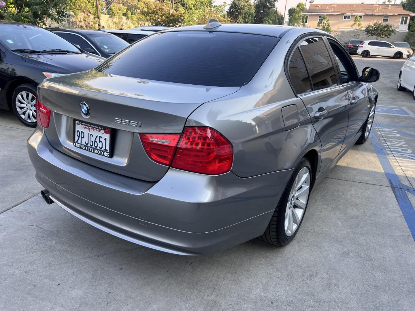 2011 Space Gray Metallic /Black BMW 3-Series 328i (WBAPH5C51BF) with an 3.0L L6 DOHC 24V engine, Automatic transmission, located at 30 S. Berkeley Avenue, Pasadena, CA, 91107, (626) 248-7567, 34.145447, -118.109398 - 2011 BMW 328i Sedan – $995 Down – Buy Here Pay Here – Bad Credit OK – Crown City Motors – Pasadena, CA Looking for a sleek, reliable, and affordable luxury sedan? Meet the 2011 BMW 328i – a perfect balance of driving excitement, sophisticated styling, and lasting quality. Available no - Photo#8