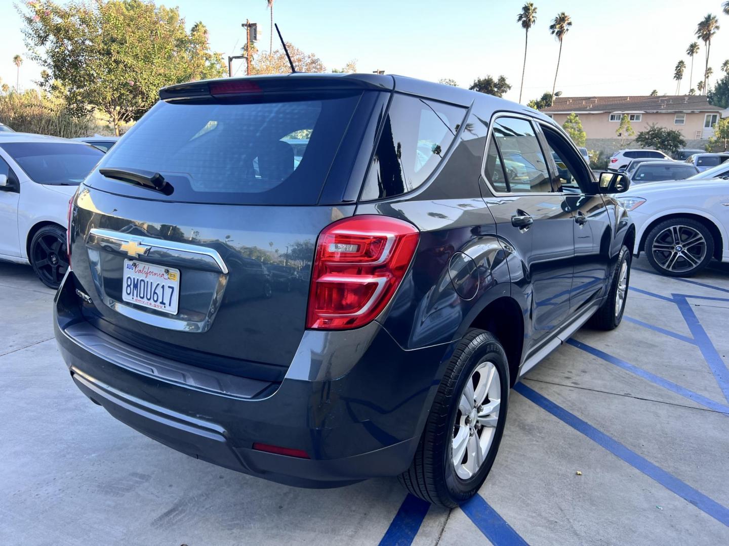 2017 Gray /Black Chevrolet Equinox LS 2WD (2GNALBEK9H1) with an 2.4L L4 DOHC 16V FFV engine, 6A transmission, located at 30 S. Berkeley Avenue, Pasadena, CA, 91107, (626) 248-7567, 34.145447, -118.109398 - 2017 Chevrolet Equinox LS – Fuel-Efficient SUV – Buy Here Pay Here – $995 Down – Bad Credit OK – Crown City Motors – Pasadena, CA Need a dependable SUV with room for the family, great fuel economy, and affordable payments? This 2017 Chevrolet Equinox LS is the perfect compact SUV for - Photo#8