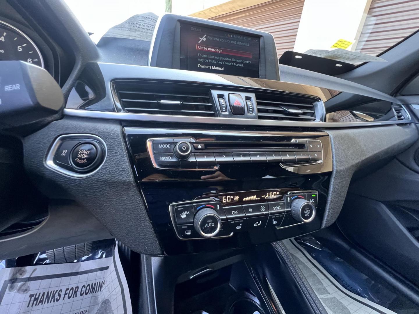 2018 Silver Metallic /Black BMW X1 sDrive28i (WBXHU7C34J5) with an 2.0L L4 DOHC 16V engine, 8A transmission, located at 30 S. Berkeley Avenue, Pasadena, CA, 91107, (626) 248-7567, 34.145447, -118.109398 - 2018 BMW X1 xDrive28i – Luxury, Performance, and Affordability in One SUV VIN: WBXHU7C34J5H42594 Location: Crown City Motors, Pasadena, CA Status: Available Now – Clean Title – Financing Options for All Credit Types Looking for a luxury crossover SUV that combines sporty performance, ele - Photo#30