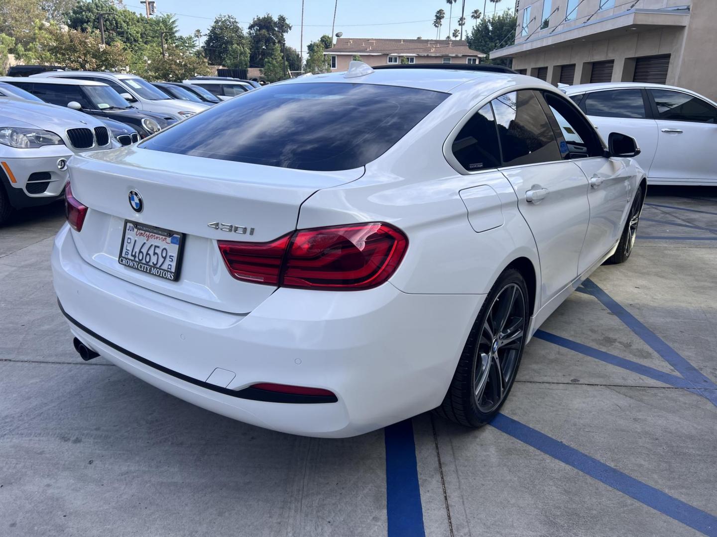 2018 Alpine White /Black BMW 4-Series Gran Coupe 430i (WBA4J1C54JB) with an 2.0L L4 DOHC 16V engine, 8A transmission, located at 30 S. Berkeley Avenue, Pasadena, CA, 91107, (626) 248-7567, 34.145447, -118.109398 - 2018 BMW 430i Gran Coupe – Sporty Luxury with Practical Style VIN: WBA4J1C54JBG77909 Dealer Location: Crown City Motors, 30 S Berkeley Ave, Pasadena, CA 91107 Vehicle Type: Luxury 4-Door Hatchback Coupe Financing Available for All Credit Types – Apply Today! Experience the perfect blend o - Photo#11
