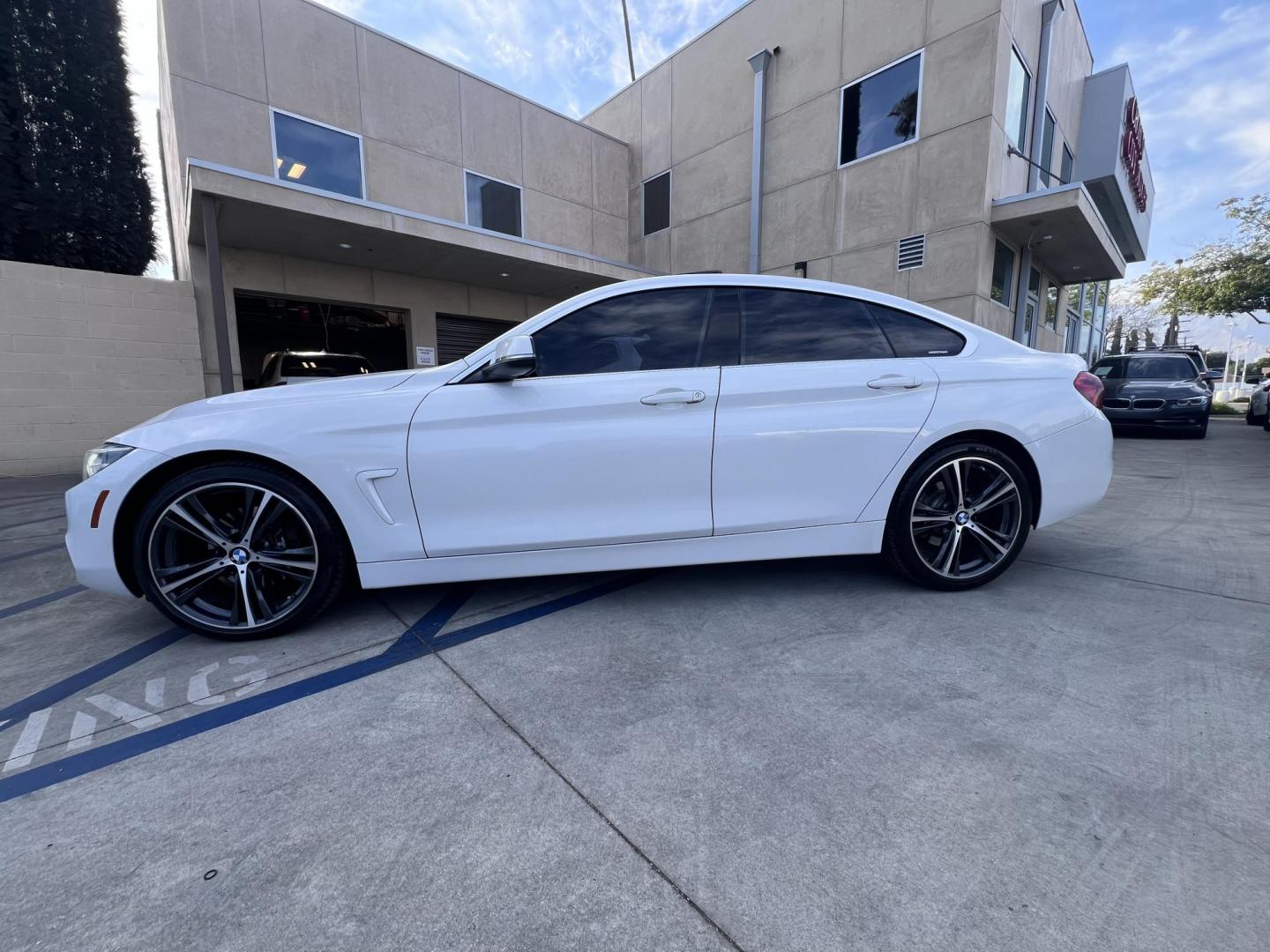 2018 Alpine White /Black BMW 4-Series Gran Coupe 430i (WBA4J1C54JB) with an 2.0L L4 DOHC 16V engine, 8A transmission, located at 30 S. Berkeley Avenue, Pasadena, CA, 91107, (626) 248-7567, 34.145447, -118.109398 - 2018 BMW 430i Gran Coupe – Sporty Luxury with Practical Style VIN: WBA4J1C54JBG77909 Dealer Location: Crown City Motors, 30 S Berkeley Ave, Pasadena, CA 91107 Vehicle Type: Luxury 4-Door Hatchback Coupe Financing Available for All Credit Types – Apply Today! Experience the perfect blend o - Photo#14