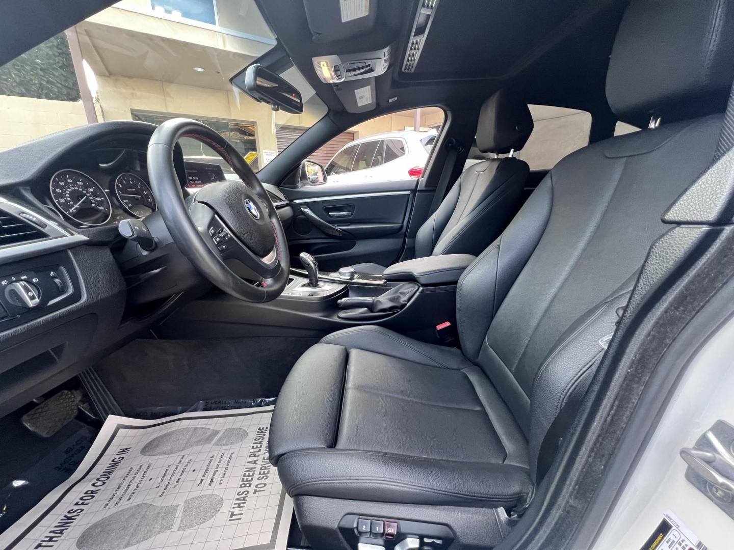 2018 Alpine White /Black BMW 4-Series Gran Coupe 430i (WBA4J1C54JB) with an 2.0L L4 DOHC 16V engine, 8A transmission, located at 30 S. Berkeley Avenue, Pasadena, CA, 91107, (626) 248-7567, 34.145447, -118.109398 - 2018 BMW 430i Gran Coupe – Sporty Luxury with Practical Style VIN: WBA4J1C54JBG77909 Dealer Location: Crown City Motors, 30 S Berkeley Ave, Pasadena, CA 91107 Vehicle Type: Luxury 4-Door Hatchback Coupe Financing Available for All Credit Types – Apply Today! Experience the perfect blend o - Photo#15