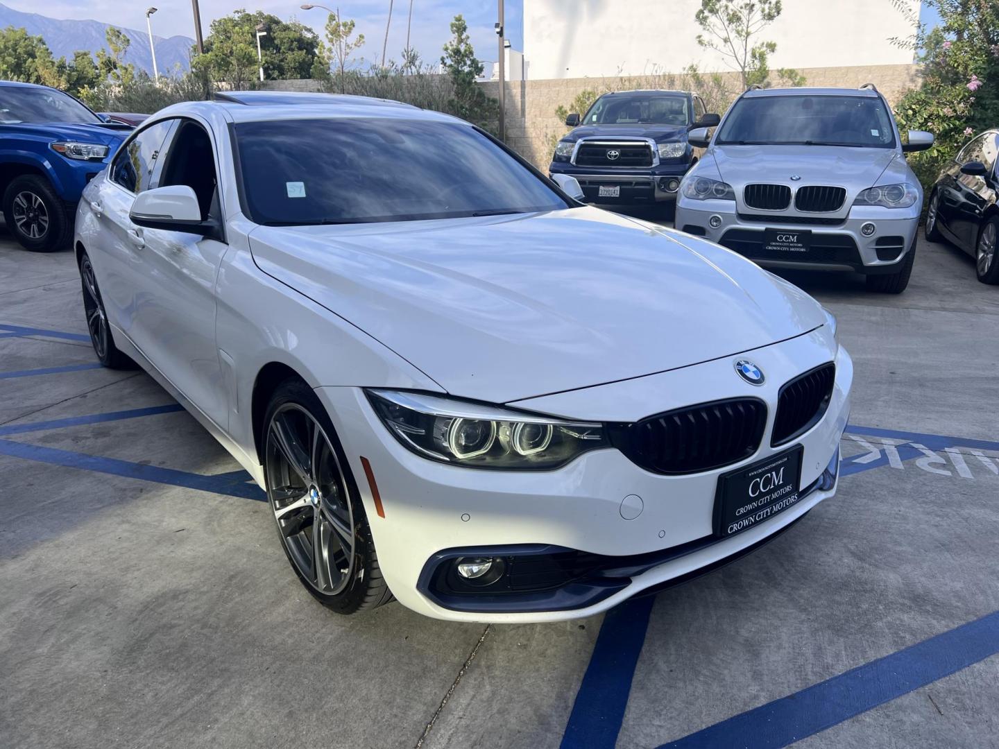 2018 Alpine White /Black BMW 4-Series Gran Coupe 430i (WBA4J1C54JB) with an 2.0L L4 DOHC 16V engine, 8A transmission, located at 30 S. Berkeley Avenue, Pasadena, CA, 91107, (626) 248-7567, 34.145447, -118.109398 - 2018 BMW 430i Gran Coupe – Sporty Luxury with Practical Style VIN: WBA4J1C54JBG77909 Dealer Location: Crown City Motors, 30 S Berkeley Ave, Pasadena, CA 91107 Vehicle Type: Luxury 4-Door Hatchback Coupe Financing Available for All Credit Types – Apply Today! Experience the perfect blend o - Photo#18