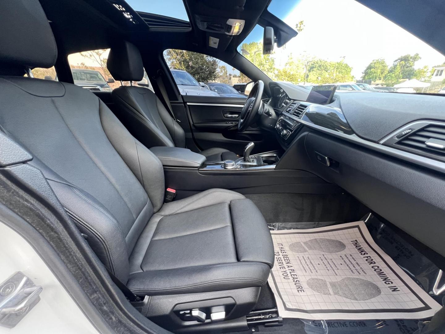 2018 Alpine White /Black BMW 4-Series Gran Coupe 430i (WBA4J1C54JB) with an 2.0L L4 DOHC 16V engine, 8A transmission, located at 30 S. Berkeley Avenue, Pasadena, CA, 91107, (626) 248-7567, 34.145447, -118.109398 - 2018 BMW 430i Gran Coupe – Sporty Luxury with Practical Style VIN: WBA4J1C54JBG77909 Dealer Location: Crown City Motors, 30 S Berkeley Ave, Pasadena, CA 91107 Vehicle Type: Luxury 4-Door Hatchback Coupe Financing Available for All Credit Types – Apply Today! Experience the perfect blend o - Photo#28