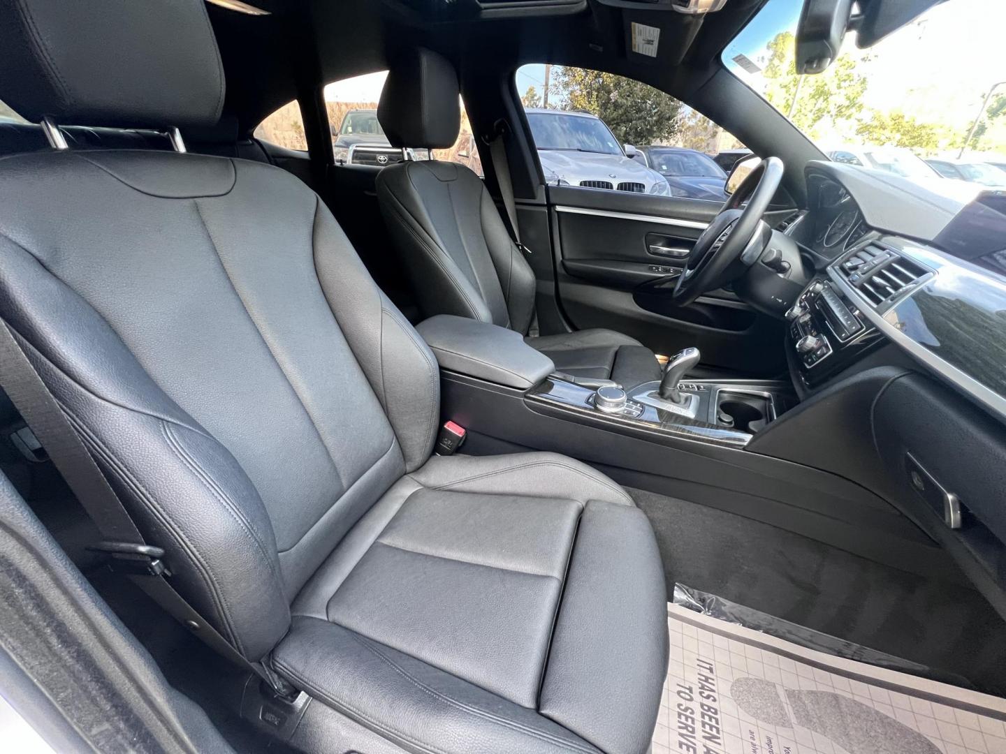 2018 Alpine White /Black BMW 4-Series Gran Coupe 430i (WBA4J1C54JB) with an 2.0L L4 DOHC 16V engine, 8A transmission, located at 30 S. Berkeley Avenue, Pasadena, CA, 91107, (626) 248-7567, 34.145447, -118.109398 - 2018 BMW 430i Gran Coupe – Sporty Luxury with Practical Style VIN: WBA4J1C54JBG77909 Dealer Location: Crown City Motors, 30 S Berkeley Ave, Pasadena, CA 91107 Vehicle Type: Luxury 4-Door Hatchback Coupe Financing Available for All Credit Types – Apply Today! Experience the perfect blend o - Photo#29