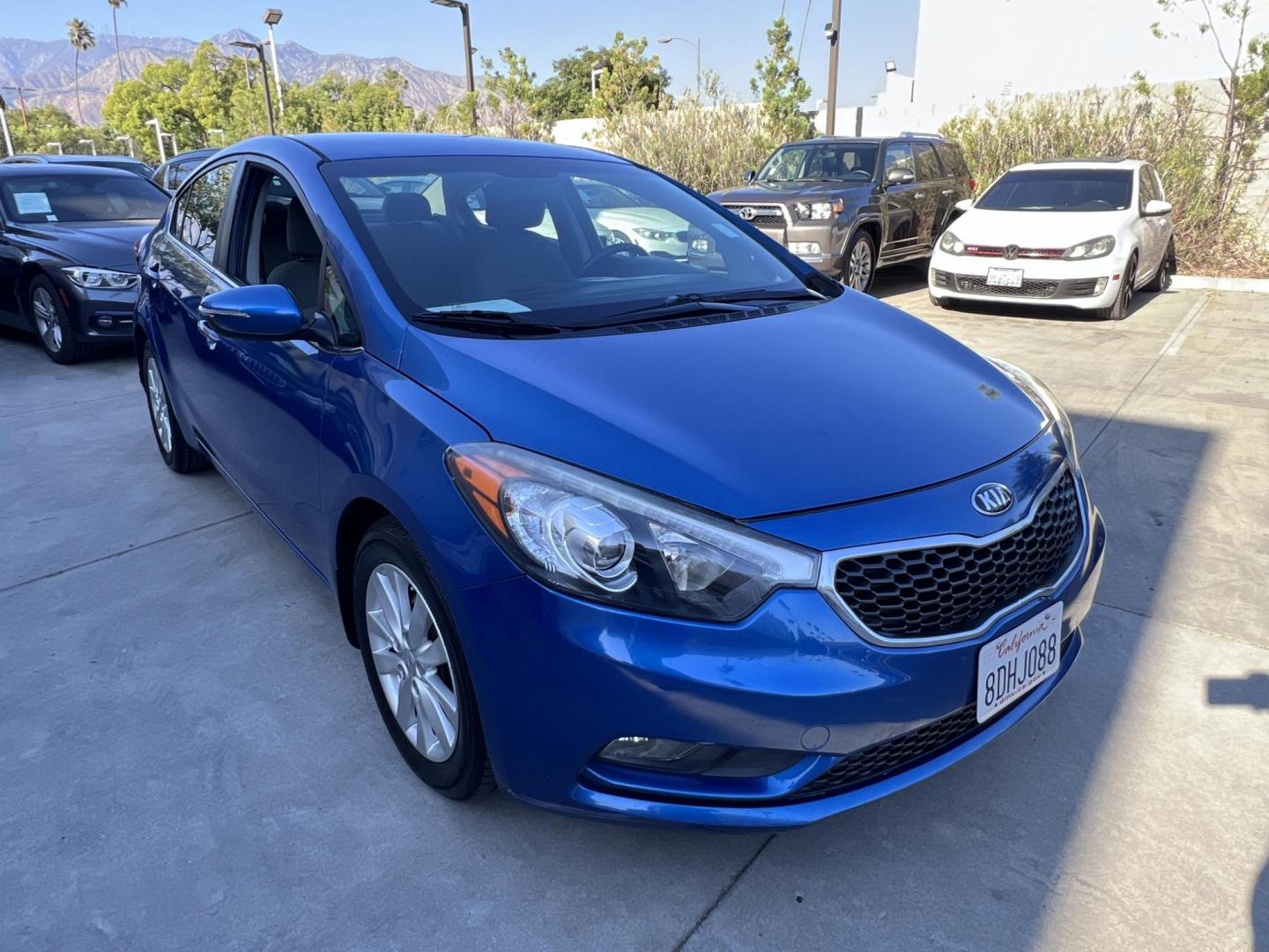 2014 Abyss Blue Pear /Black Kia Forte EX (KNAFX4A82E5) with an 2.0L L4 DOHC 16V engine, 6-Speed Automatic transmission, located at 30 S. Berkeley Avenue, Pasadena, CA, 91107, (626) 248-7567, 34.145447, -118.109398 - ? 2014 Kia Forte EX – Affordable Style and Efficiency with Easy BHPH Financing VIN: KNAFX4A82E5106328 Location: Crown City Motors, Pasadena, CA Financing Options: Buy Here Pay Here | Low Down Payment | Bad Credit OK Looking for a sleek, efficient, and budget-friendly sedan with all the featu - Photo#9
