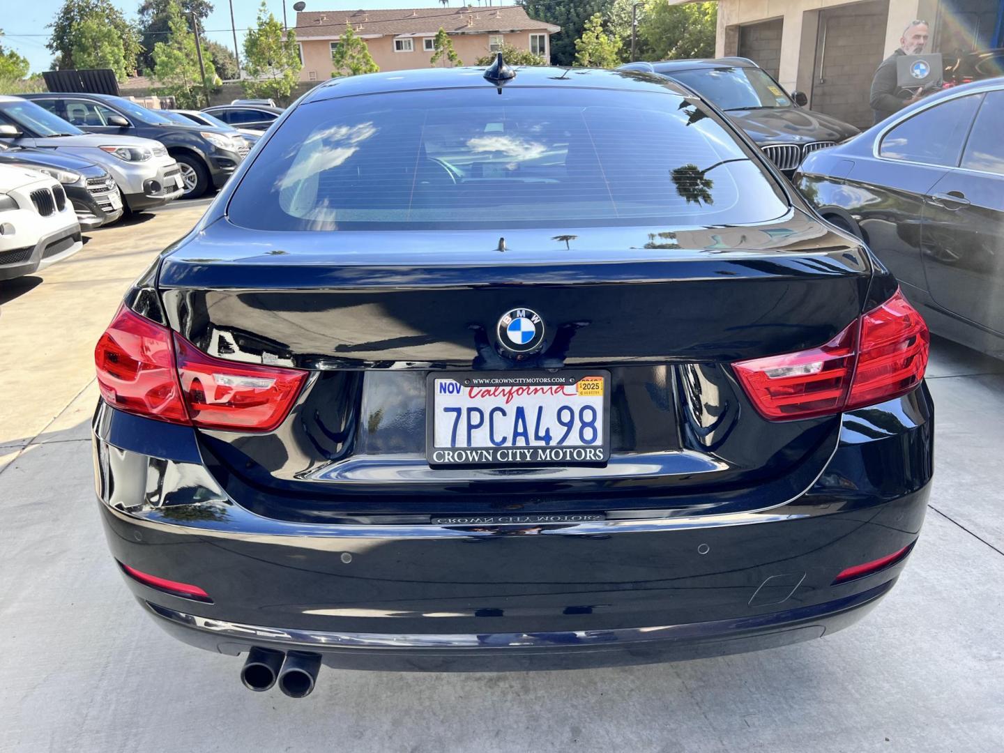 2016 Black /black BMW 4-Series Gran Coupe 428i SULEV (WBA4A9C55GG) with an 2.0L L4 DOHC 16V engine, 8A transmission, located at 30 S. Berkeley Avenue, Pasadena, CA, 91107, (626) 248-7567, 34.145447, -118.109398 - Photo#7