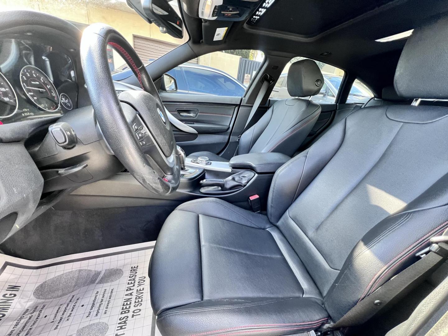 2016 Black /black BMW 4-Series Gran Coupe 428i SULEV (WBA4A9C55GG) with an 2.0L L4 DOHC 16V engine, 8A transmission, located at 30 S. Berkeley Avenue, Pasadena, CA, 91107, (626) 248-7567, 34.145447, -118.109398 - Photo#15